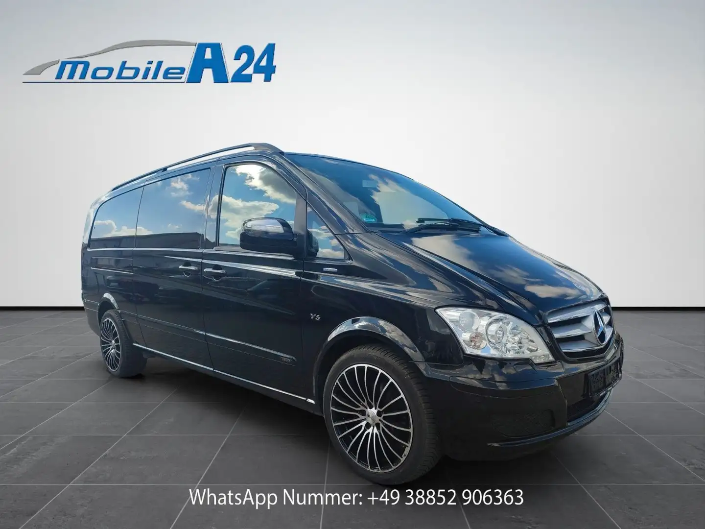 Mercedes-Benz Viano 3.0 Ambiente extralang 8-SITZER 2xSCHIEBET Schwarz - 1