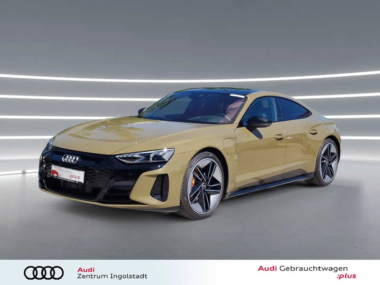 Audi e-tron GT qu LASER Allradlenk. S-Sitze Luft 21" Grün - 1