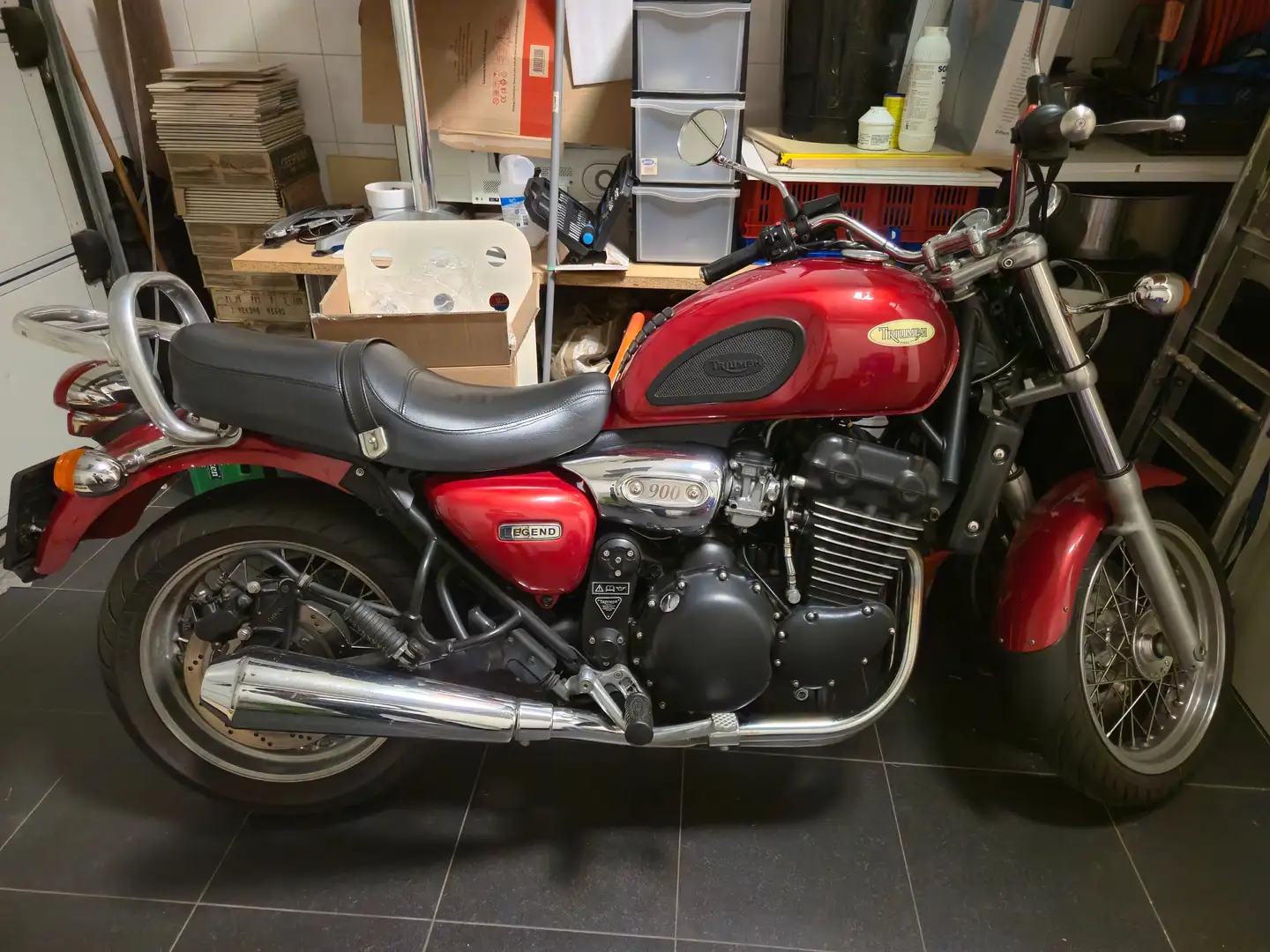 Triumph Legend TT Rouge - 2