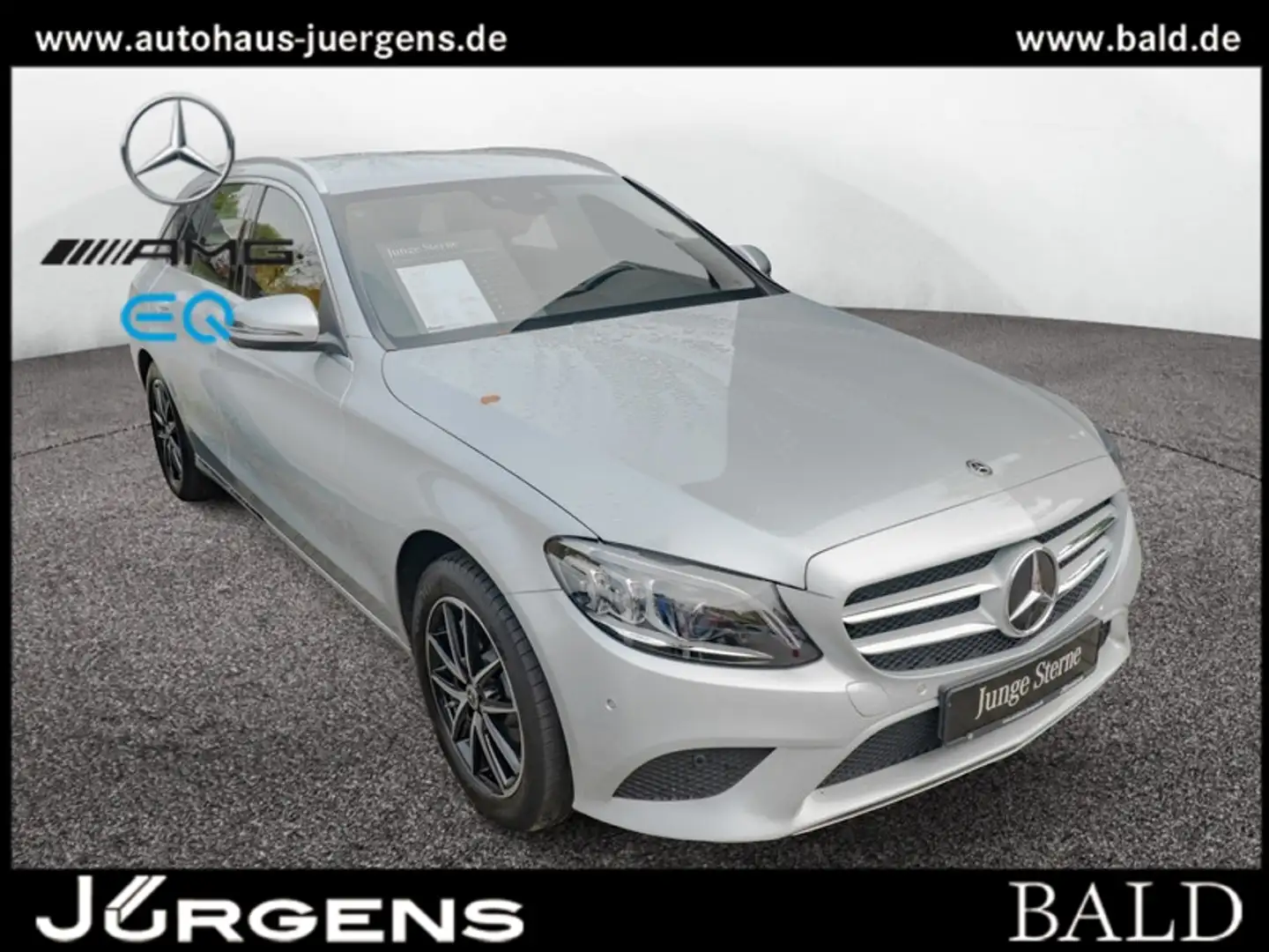 Mercedes-Benz C 300 T Avantgarde/MLB/Cam/Totw/EASY-P/SHZ/17' Silber - 1