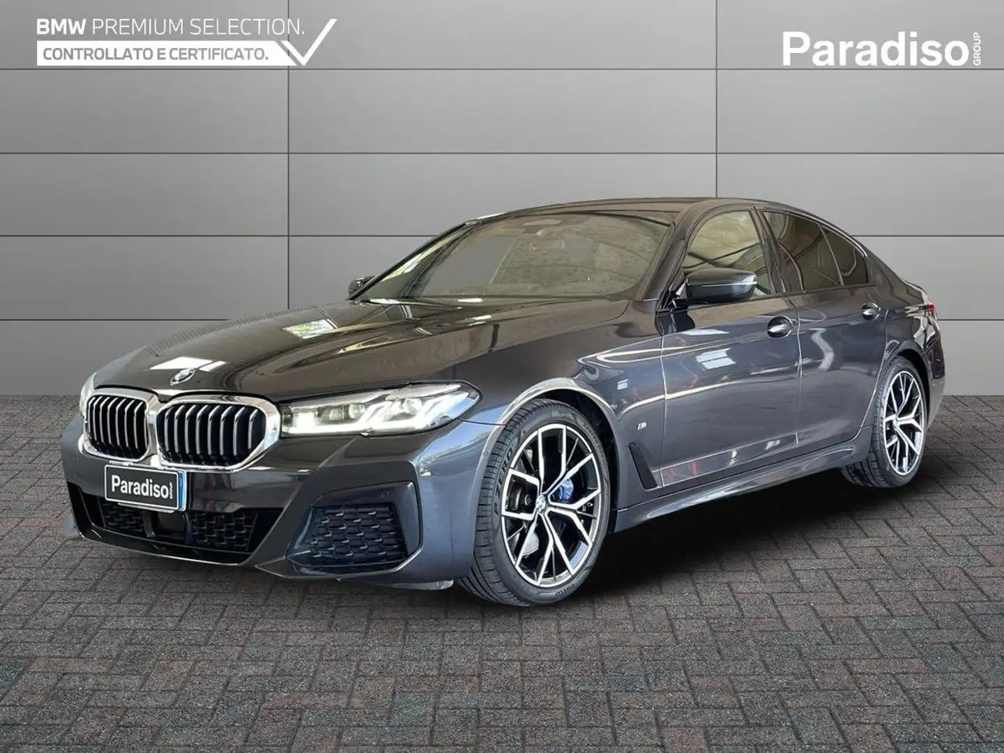 BMW 520 G30 2020 Berlina LCI 520d mhev 48V Msport auto Gris - 1