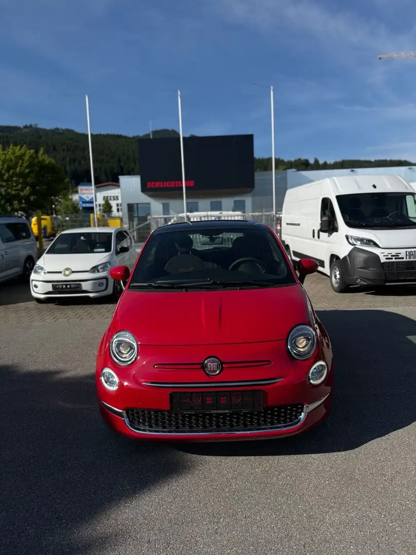 Fiat 500 1.0 Hybrid GSE Red *PANORAMADACH*SMARTLINK* Rot - 2