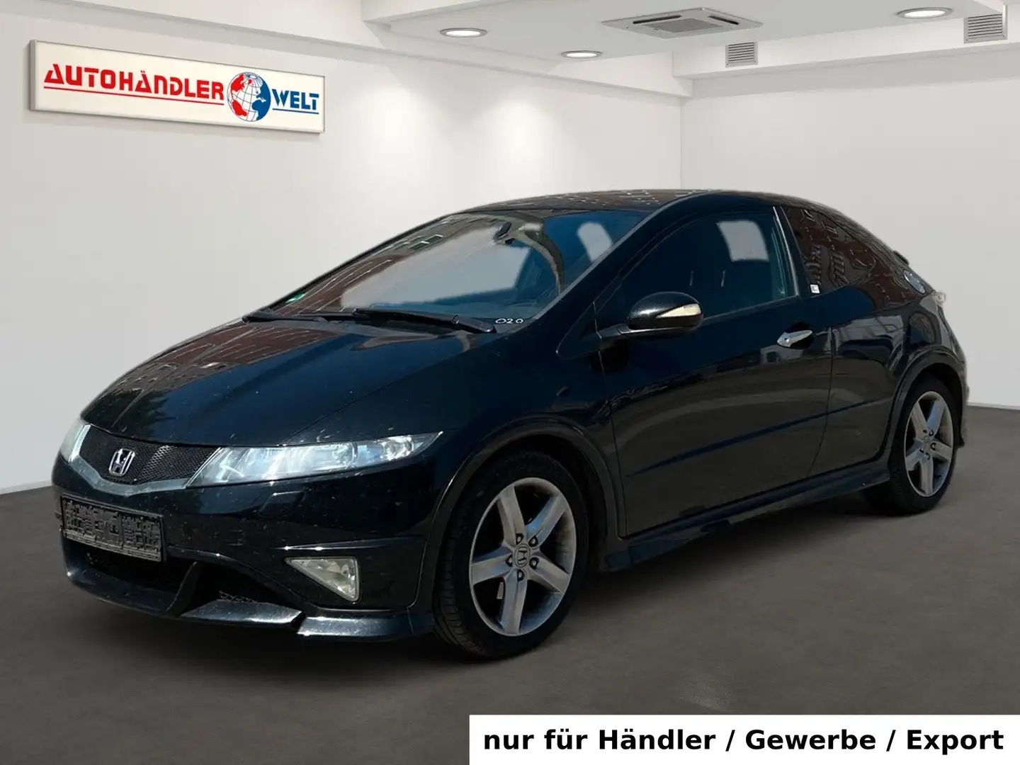 Honda Civic 2.2i-CTDi Type S AAC SHZ PDC Negru - 1
