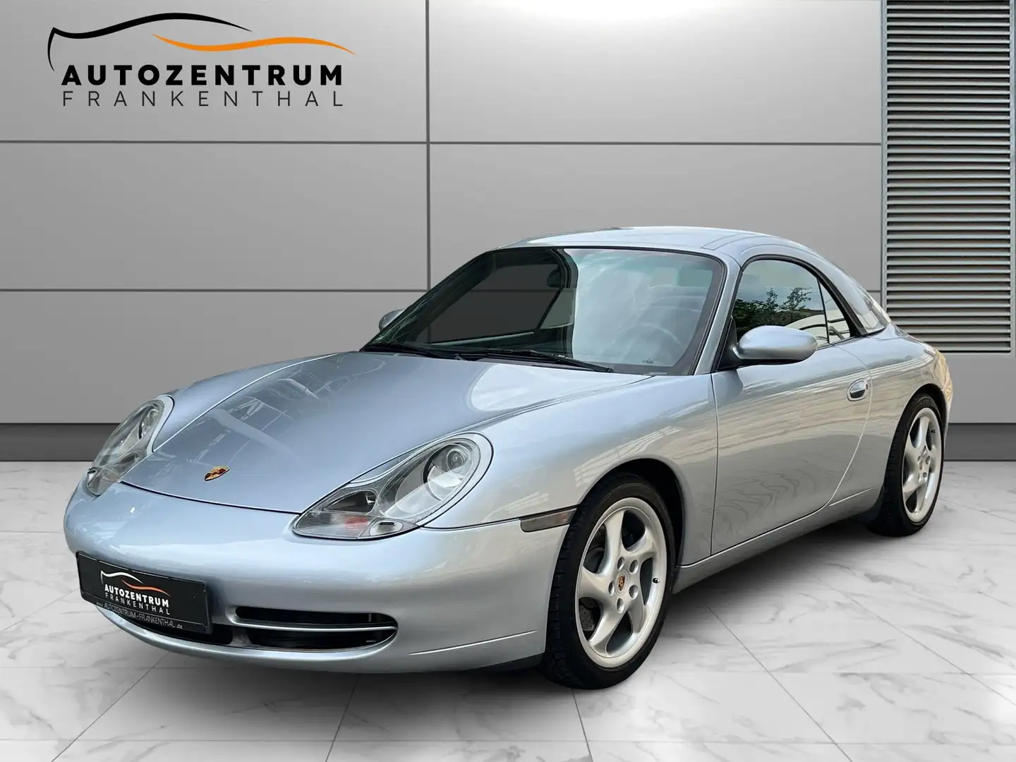 Porsche 996 911 Carrera Cabrio Schalter 1. Hd SH Argintiu - 1