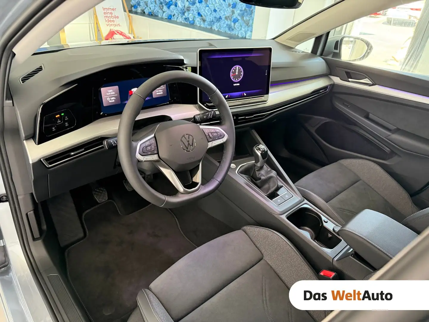 Volkswagen Golf Rabbit TSI Silber - 1
