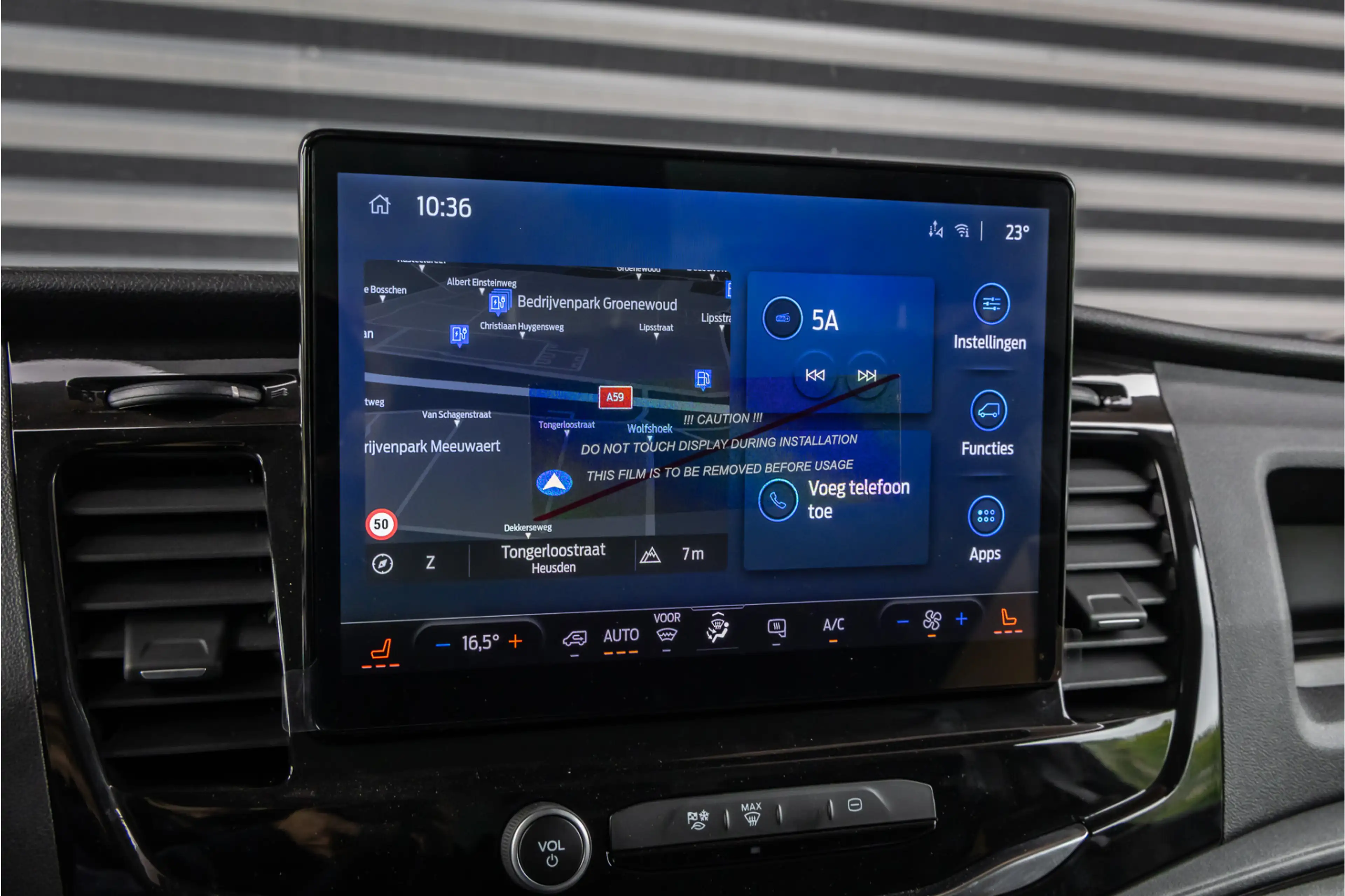 Ford E-Transit Bakwagen met laadklep Rolstops — photo 11