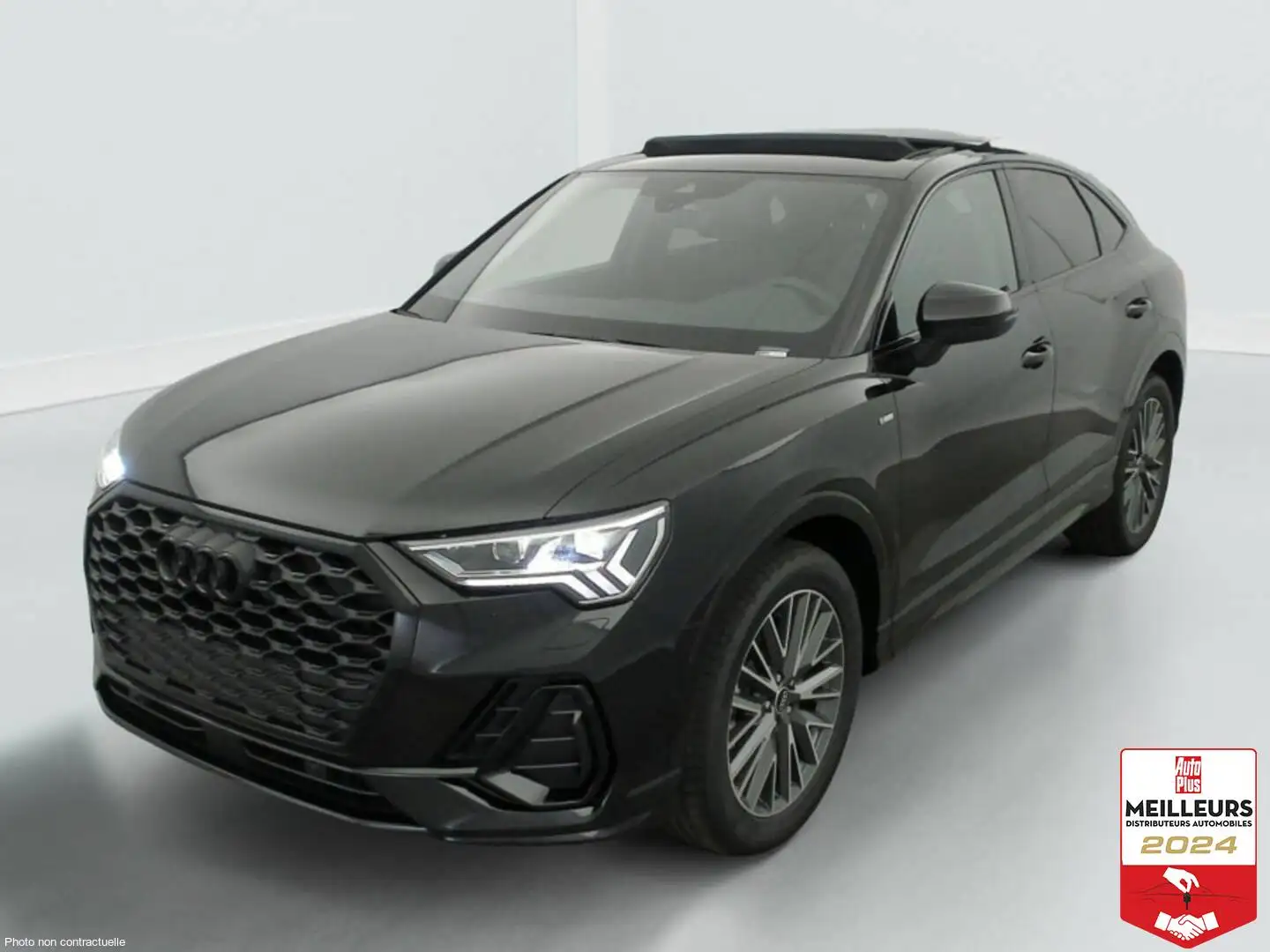 Audi Q3 35 TDI 150 ch S tronic 7 S line Noir - 1