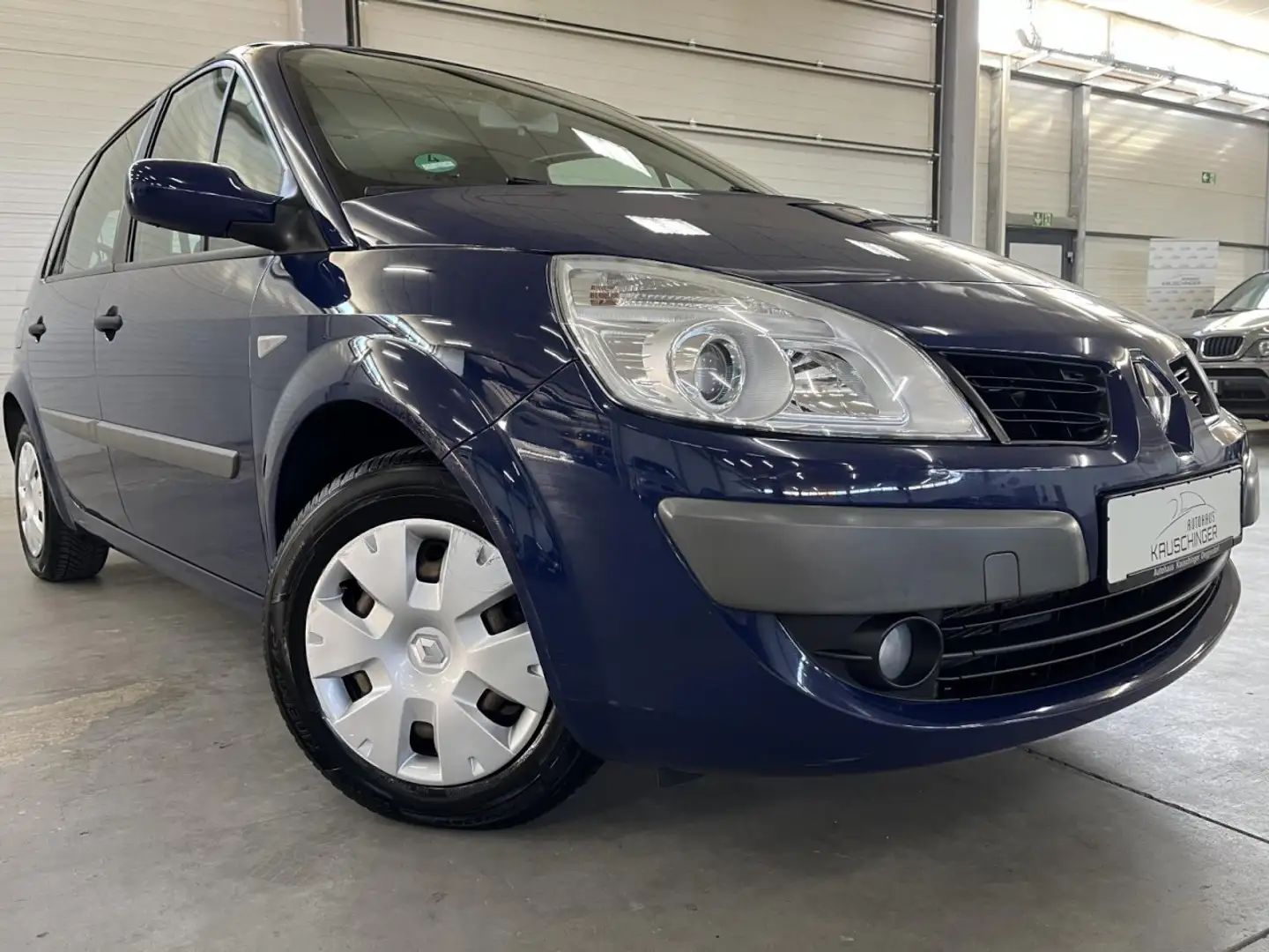 Renault Scenic II Avantage 1.6 BENZIN KLIMA HU/AU NEU 2TE HAND Blau - 1