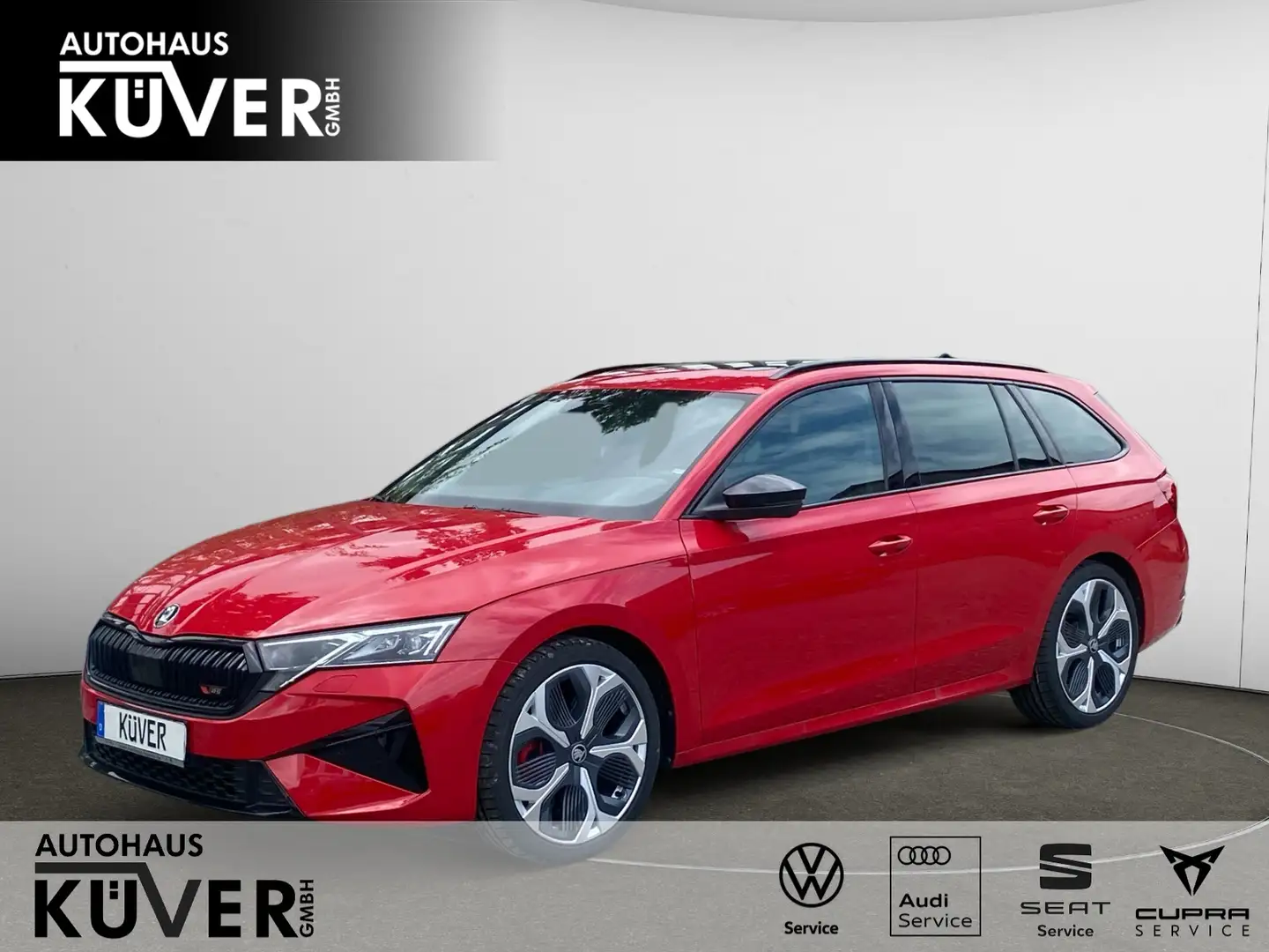Skoda Octavia Combi RS 2,0 TSI DSG Navi+Pano+Matrix Rot - 1