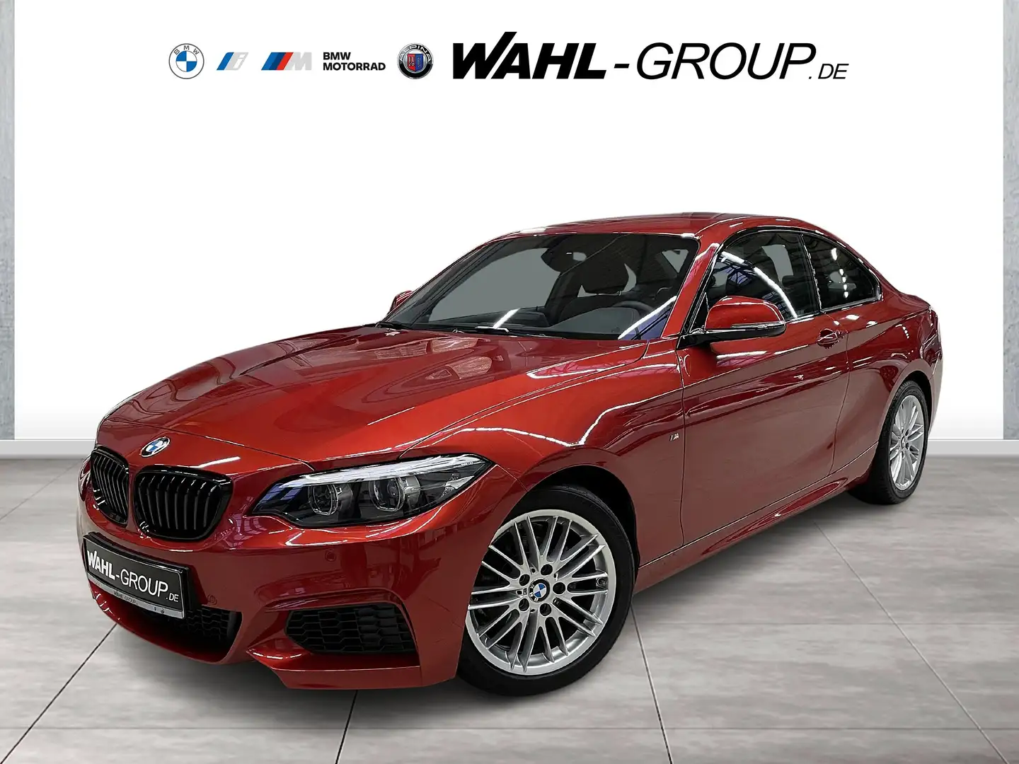 BMW 218 i COUPE M SPORTPAKET HIFI NAVI BUS. ALU 17" Orange - 1