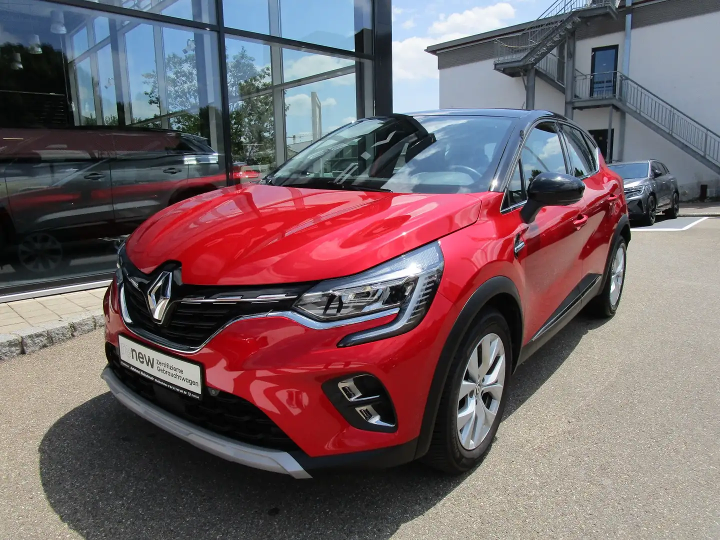 Renault Captur Intens TCe 140 EDC ALLWETTERREIFEN  SITZHEIZUNG Rot - 2