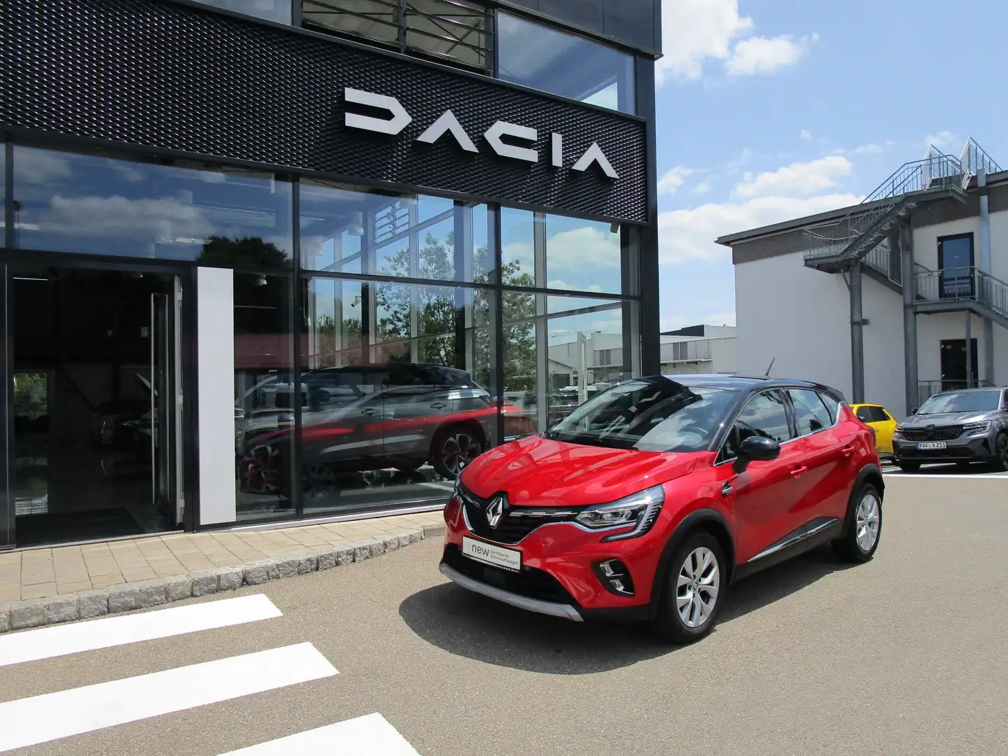 Renault Captur Intens TCe 140 EDC ALLWETTERREIFEN  SITZHEIZUNG Rot - 1