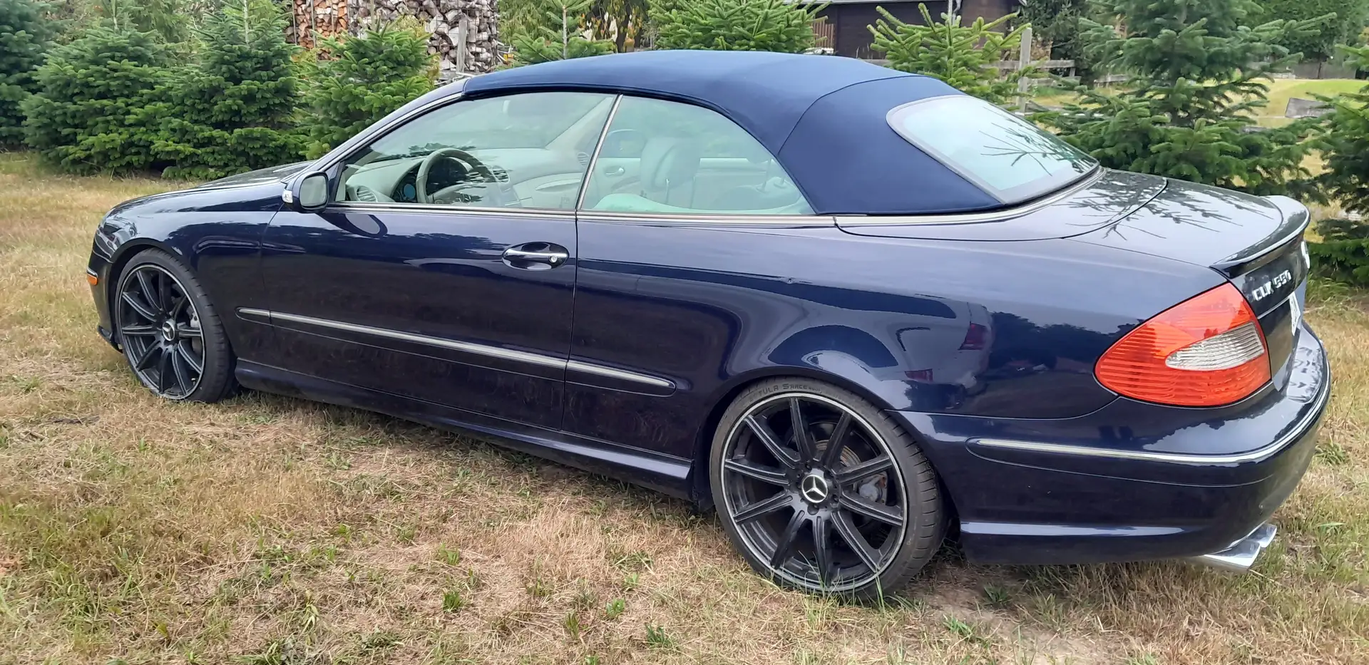 Mercedes-Benz CLK 500 CLK Cabrio 500 7G-TRONIC Avantgarde Sport Edition Mavi - 1