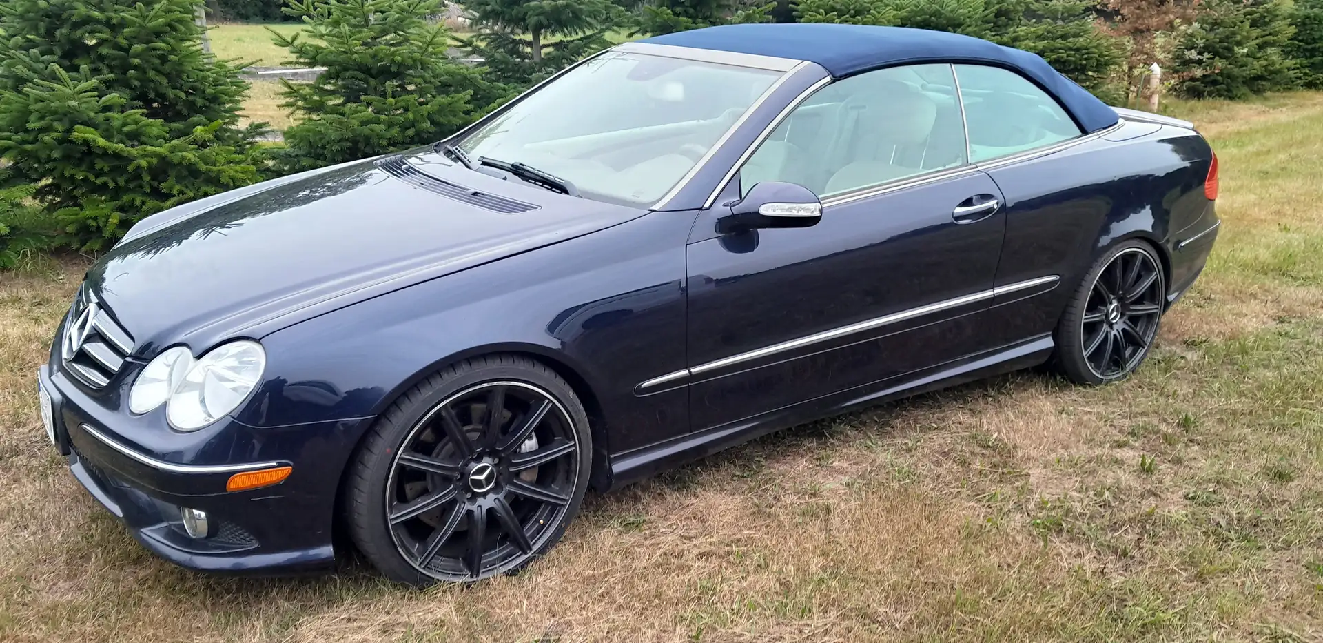 Mercedes-Benz CLK 500 CLK Cabrio 500 7G-TRONIC Avantgarde Sport Edition Mavi - 2