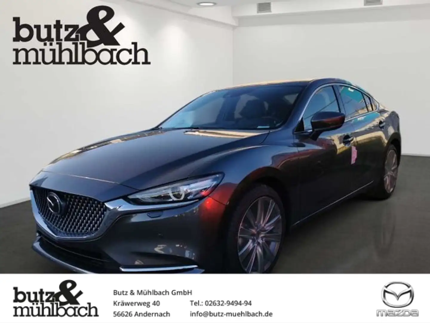 Mazda 6 SKYACTIV-G 194 Drive Takumi Navi Leder Soundsystem Grau - 1
