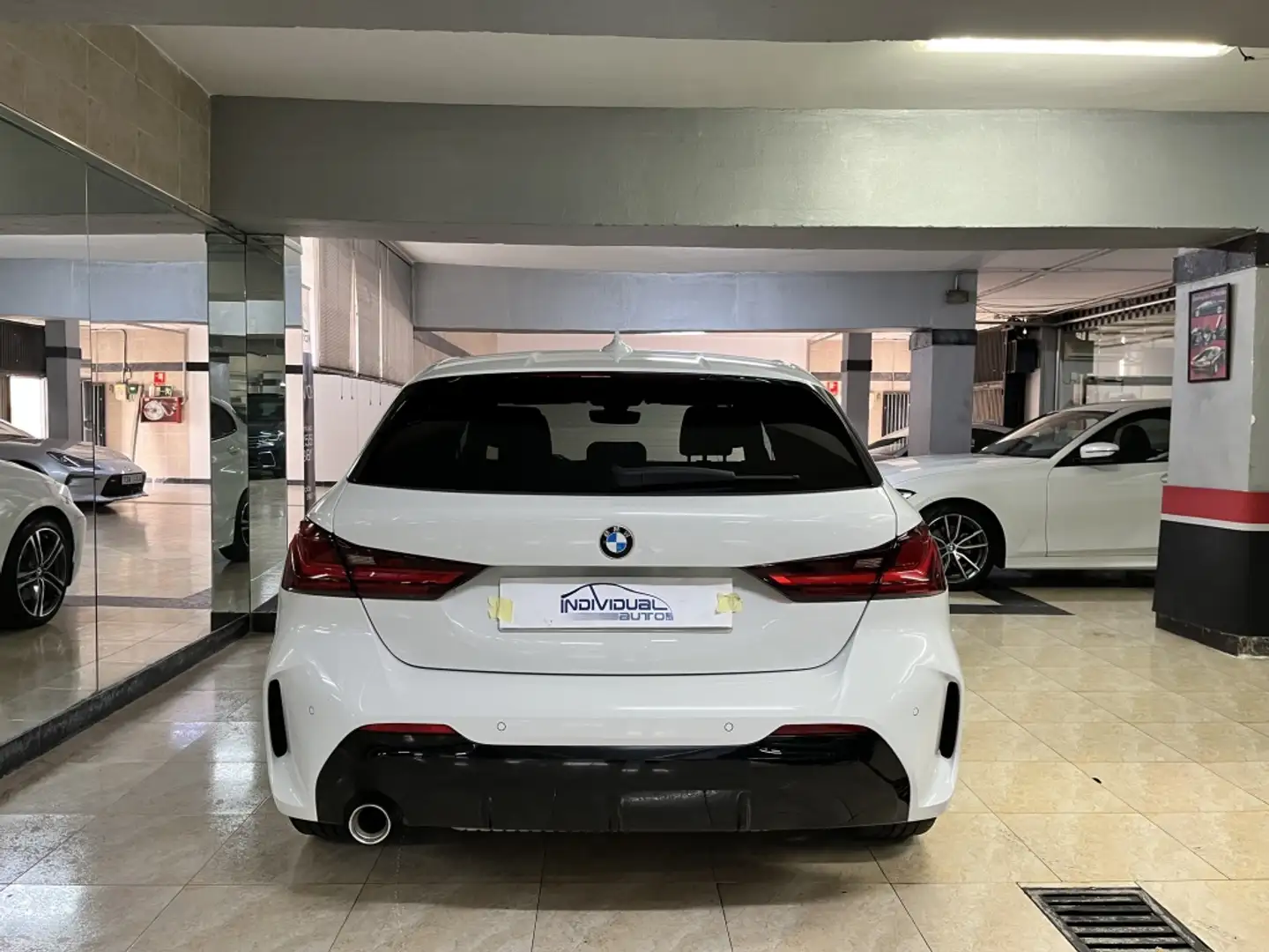 BMW 118 118i Blanc - 2