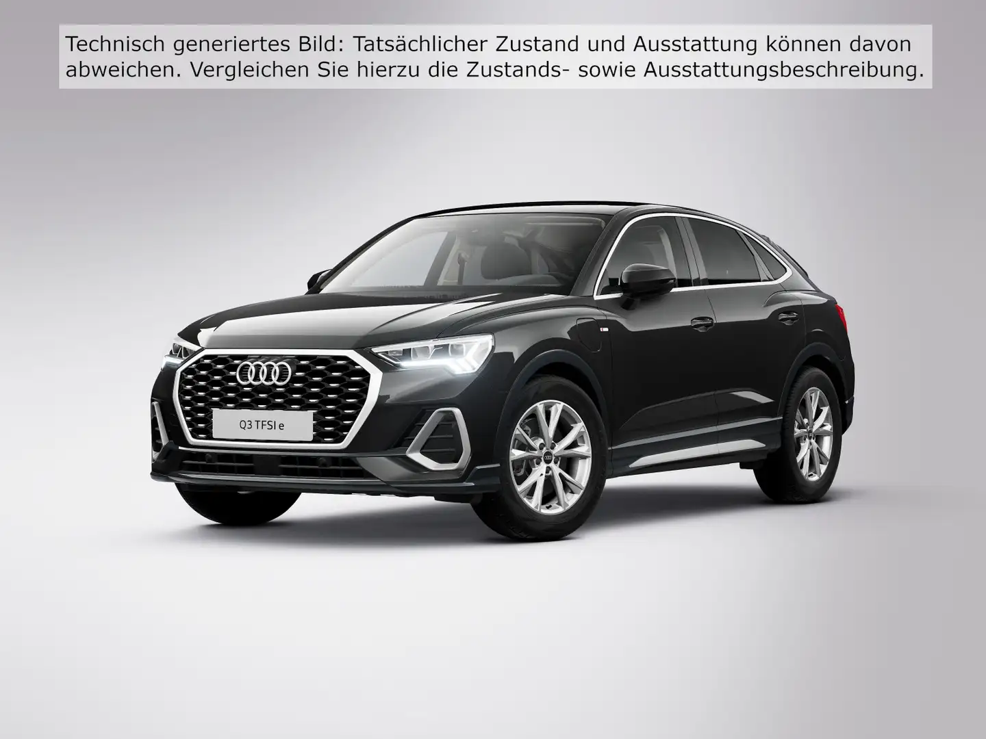 Audi Q3 45 TFSIe S LINE 360° PANO ACC NAVI Schwarz - 2