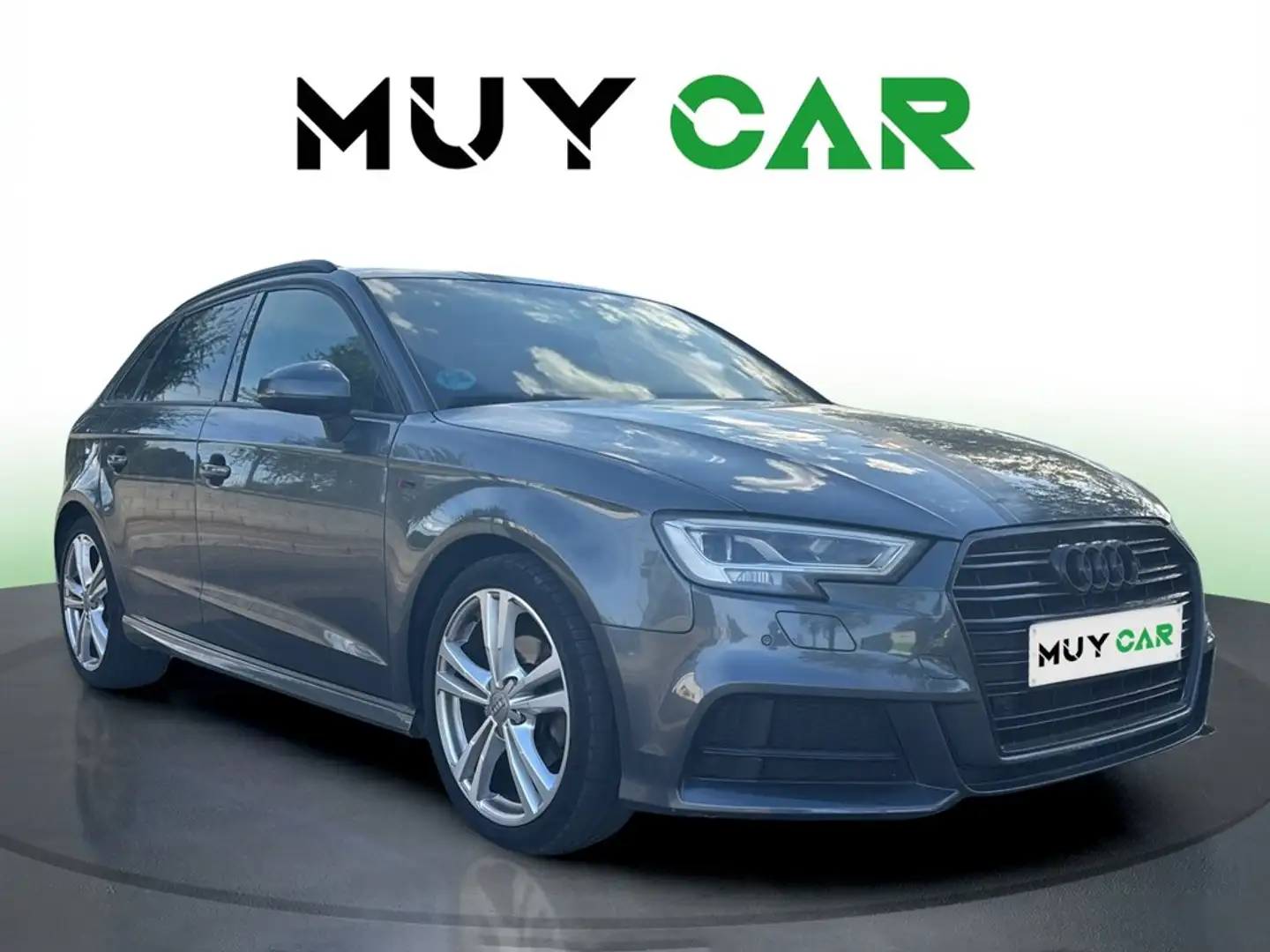 Audi A3 Sportback 35 TFSI S line S tronic 110kW Gris - 1