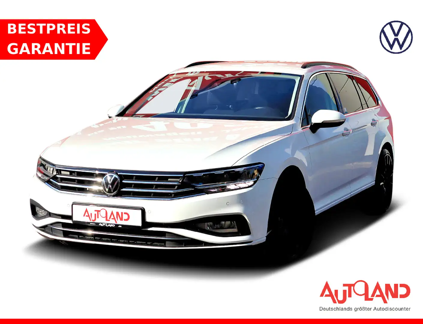 Volkswagen Passat Variant 2.0 TDI Business LED Navi ACC AHK Blanc - 1