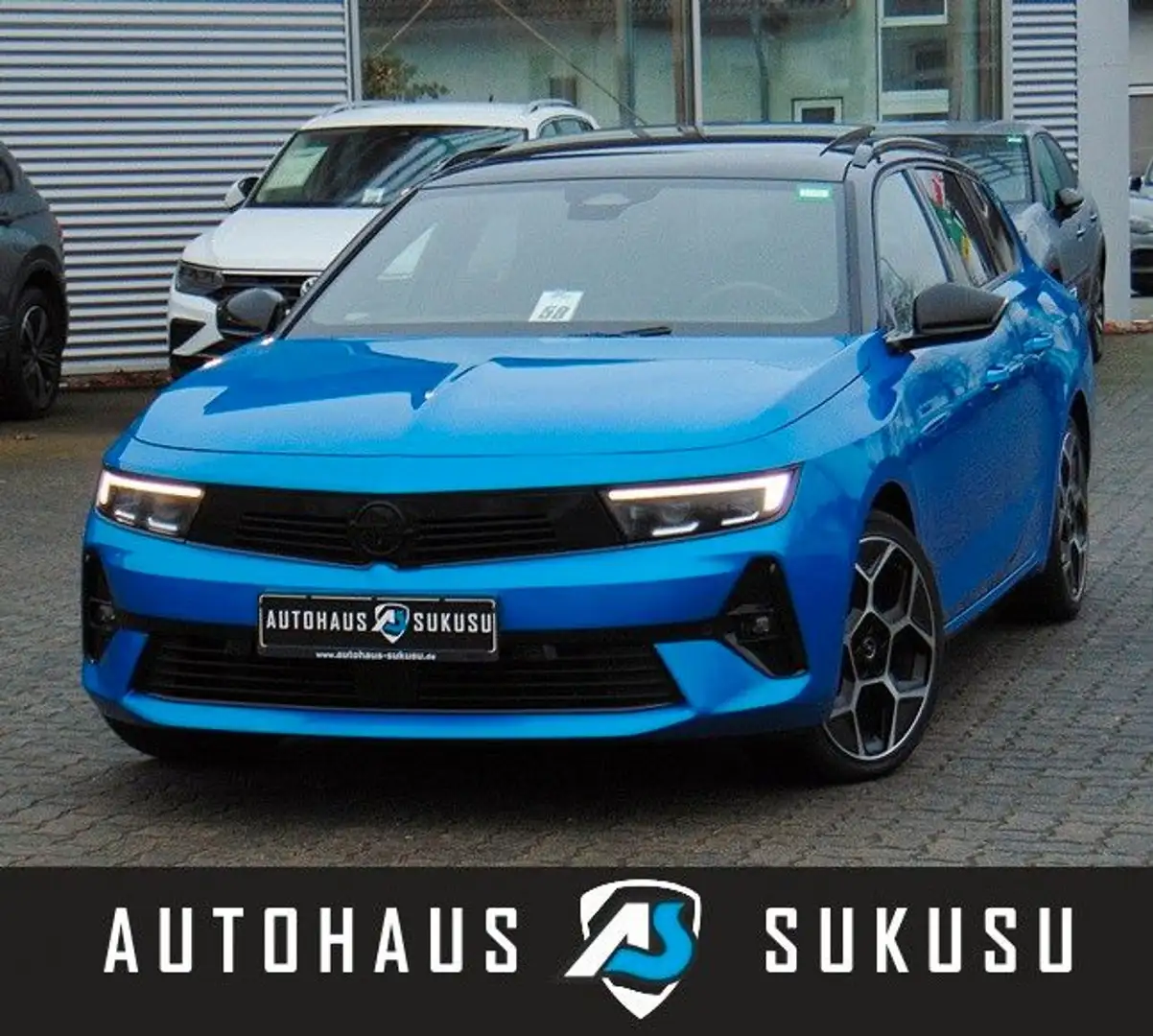Opel Astra L 1.2 Turbo Sports Tourer AT8 Ultimate Blau - 1