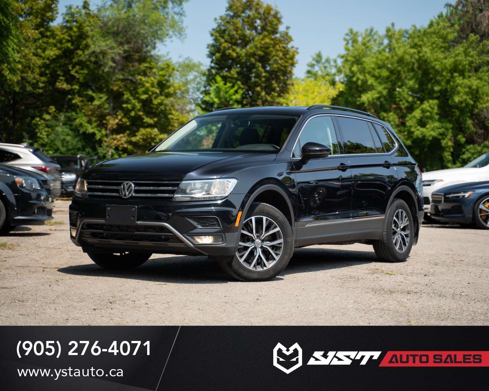 Black 2018 Volkswagen Tiguan SUV / Crossover Automatic