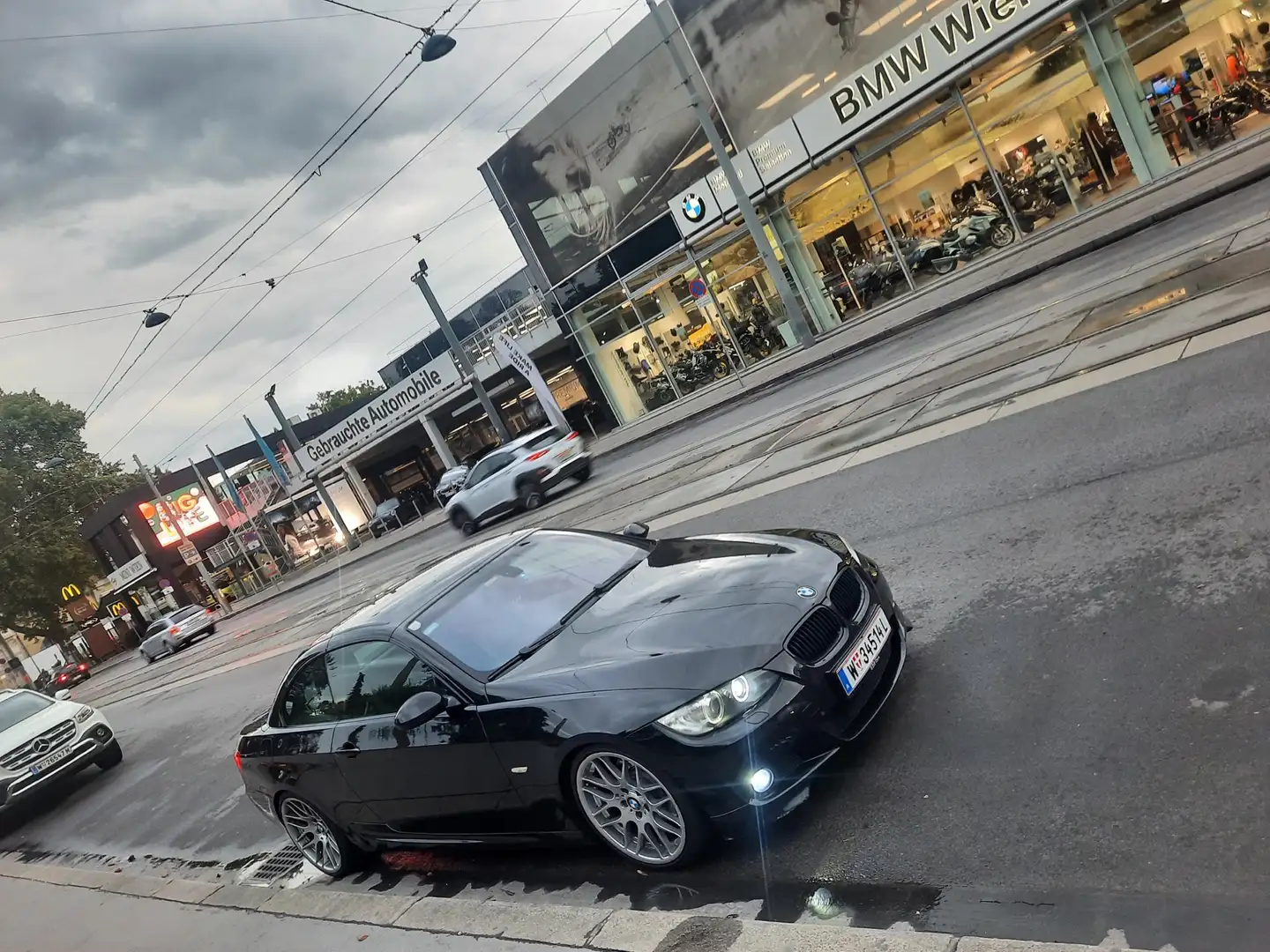 BMW 325 325i Cabrio Чорний - 2