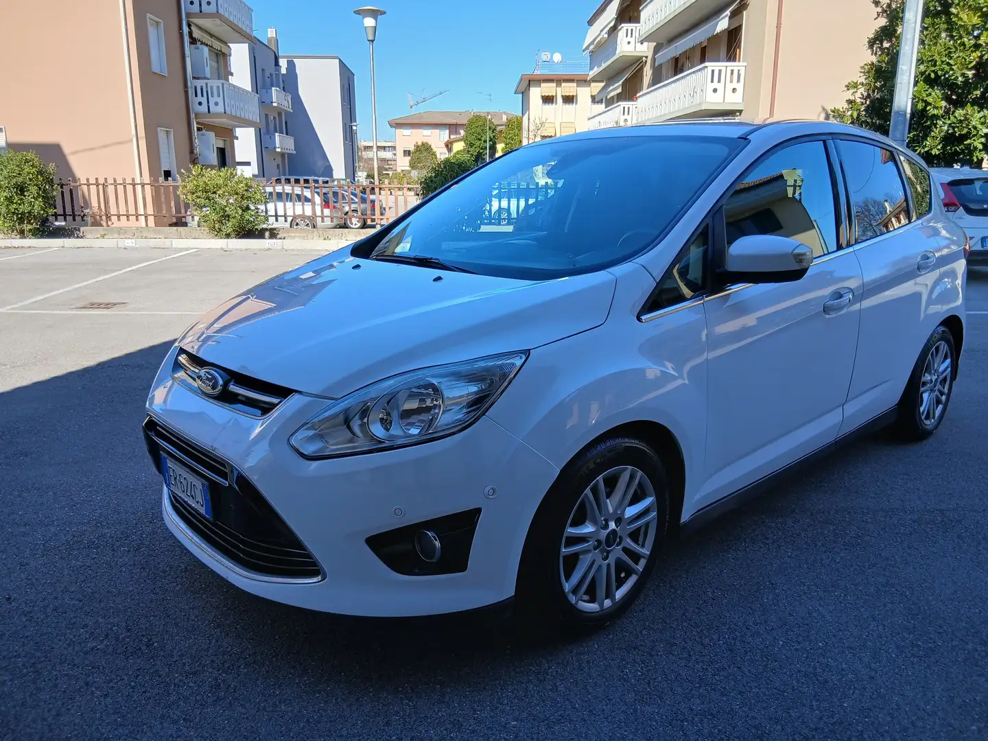Ford C-Max 1.0 ecoboost Titanium giusta per neopatentati Bianco - 2