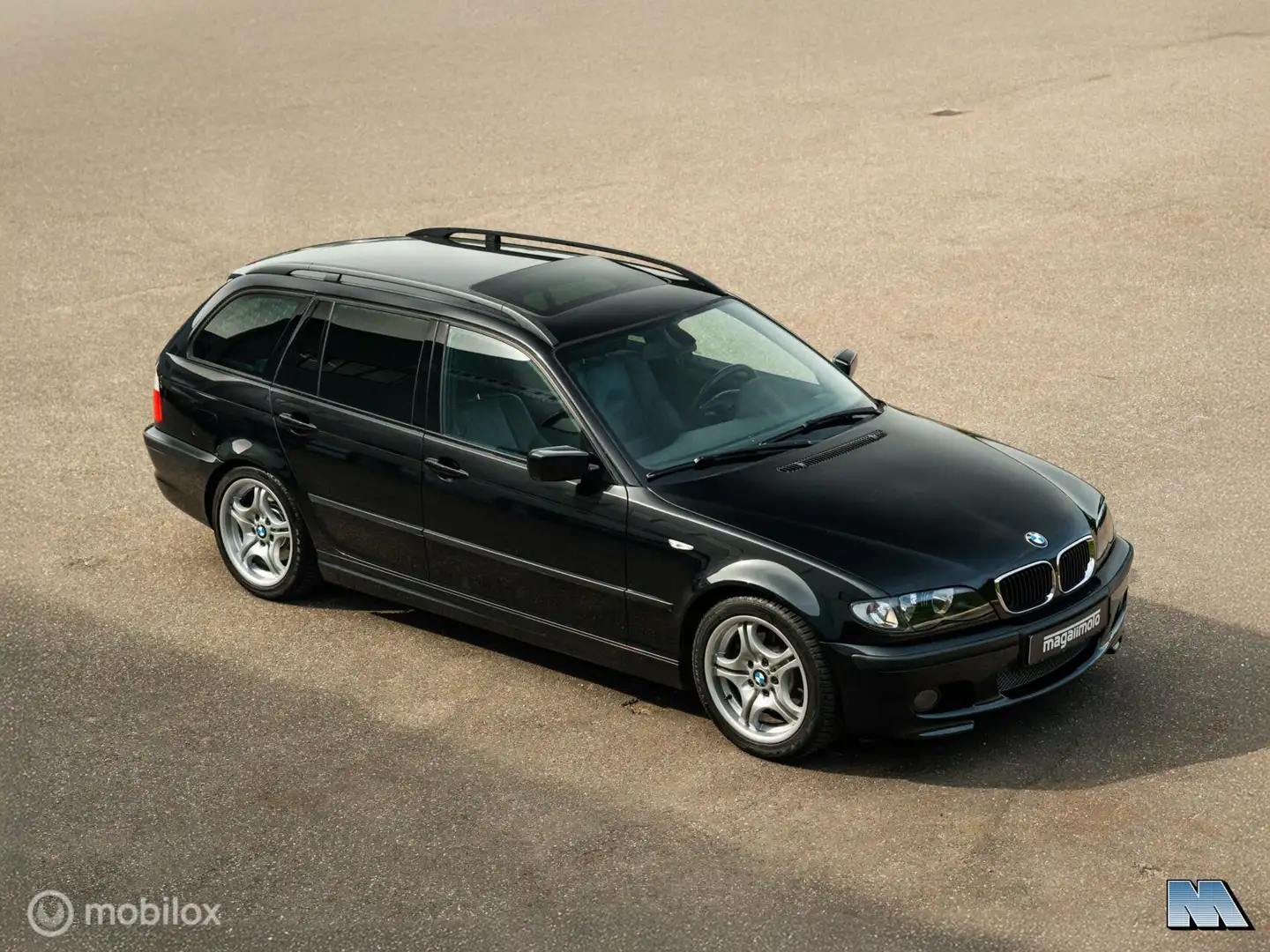 BMW 325 3-serie Touring E46 325i M-Sport Aut l 114.000 l U Nero - 2
