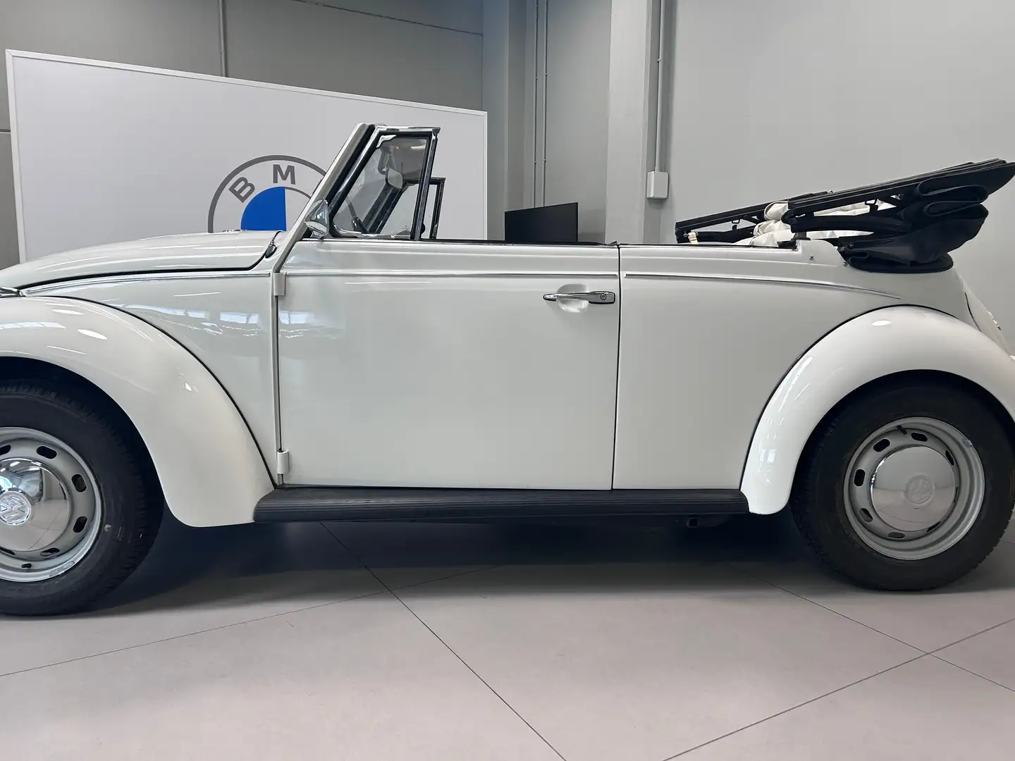 Volkswagen Käfer maggiolone cabrio 1.6 vetro piatto Bianco - 2