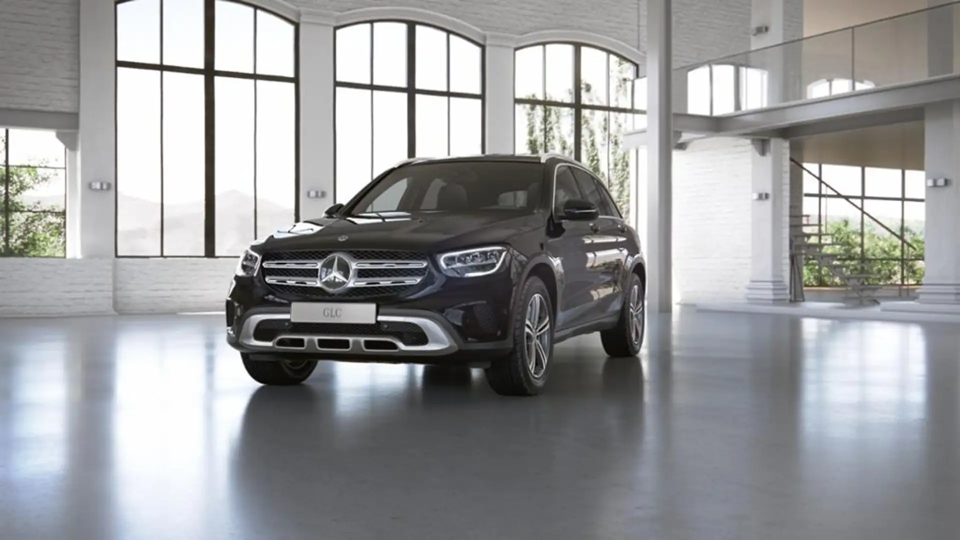 Mercedes-Benz GLC 300 e 4MATIC AkustikGlas ACC PDC SHZ LED Negro - 1