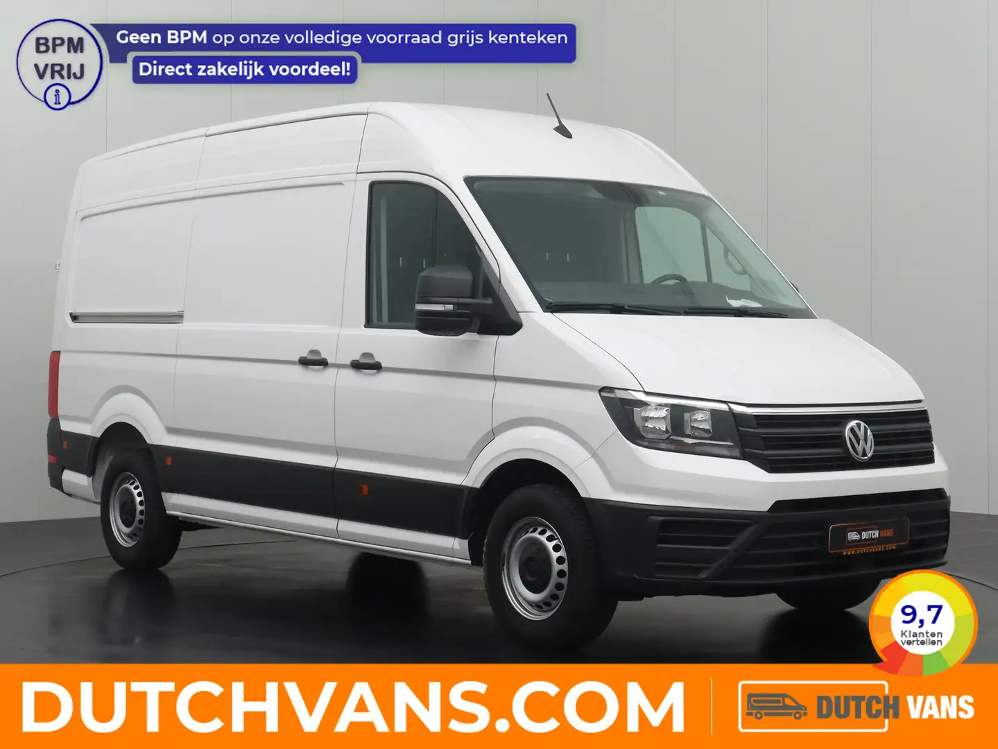 Volkswagen Crafter 2.0TDI 140PK L3H3 | Navigatie | Camera | 3-Persoon Blanc - 1