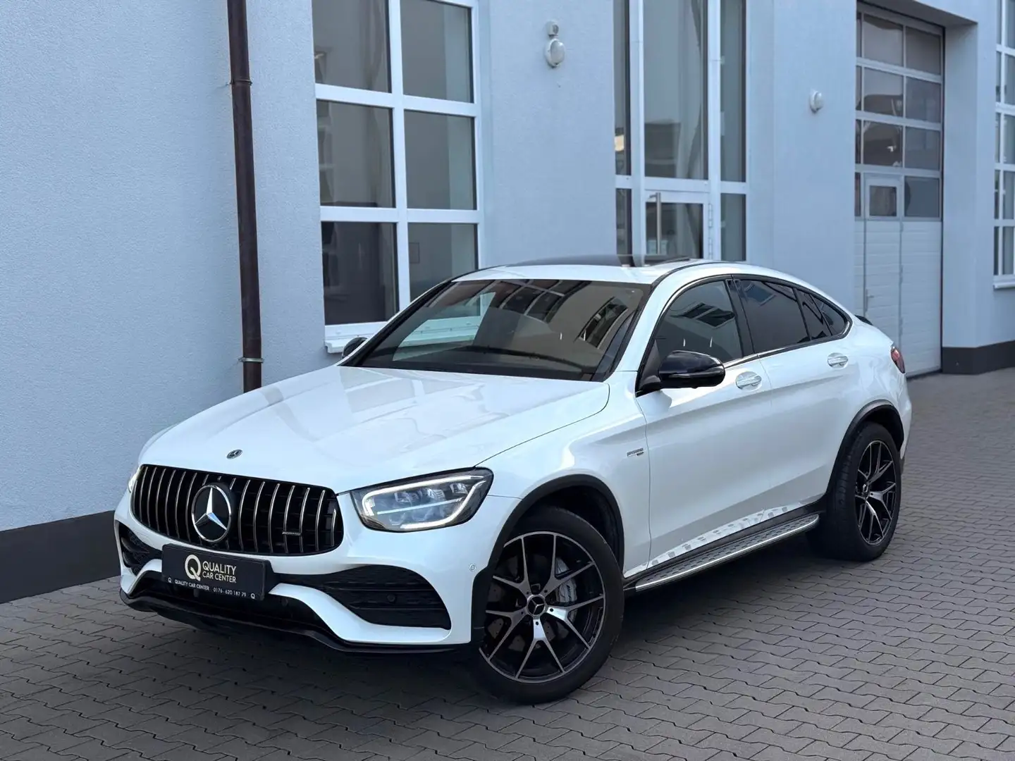 Mercedes-Benz GLC 43 AMG V6 Coupe 4Matic *DISTR+*MEMO*HEAD-UP* Weiß - 2