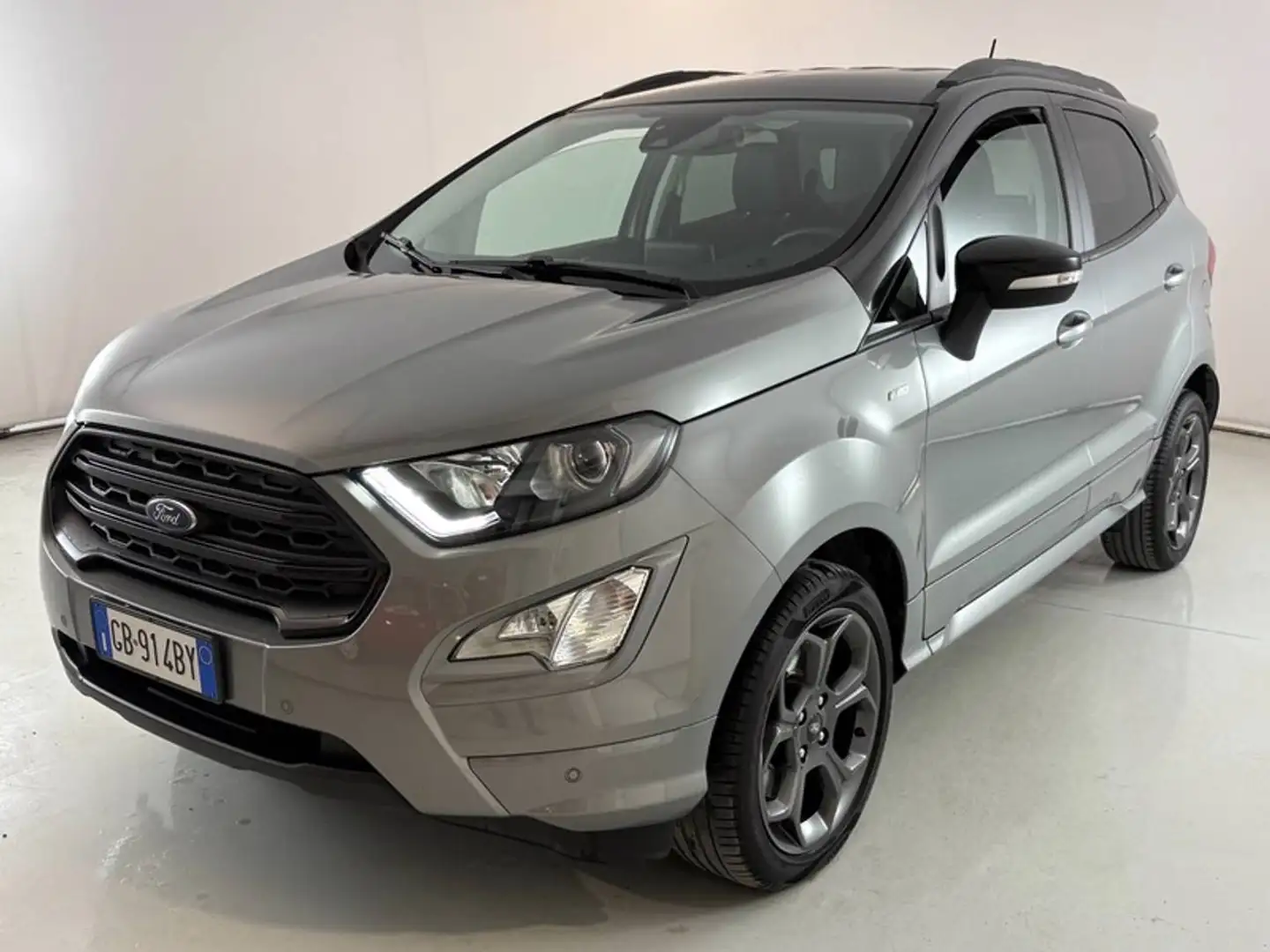 Ford EcoSport EcoSport 2018 1.0 ecoboost ST-Line Black Edition s Gris - 1