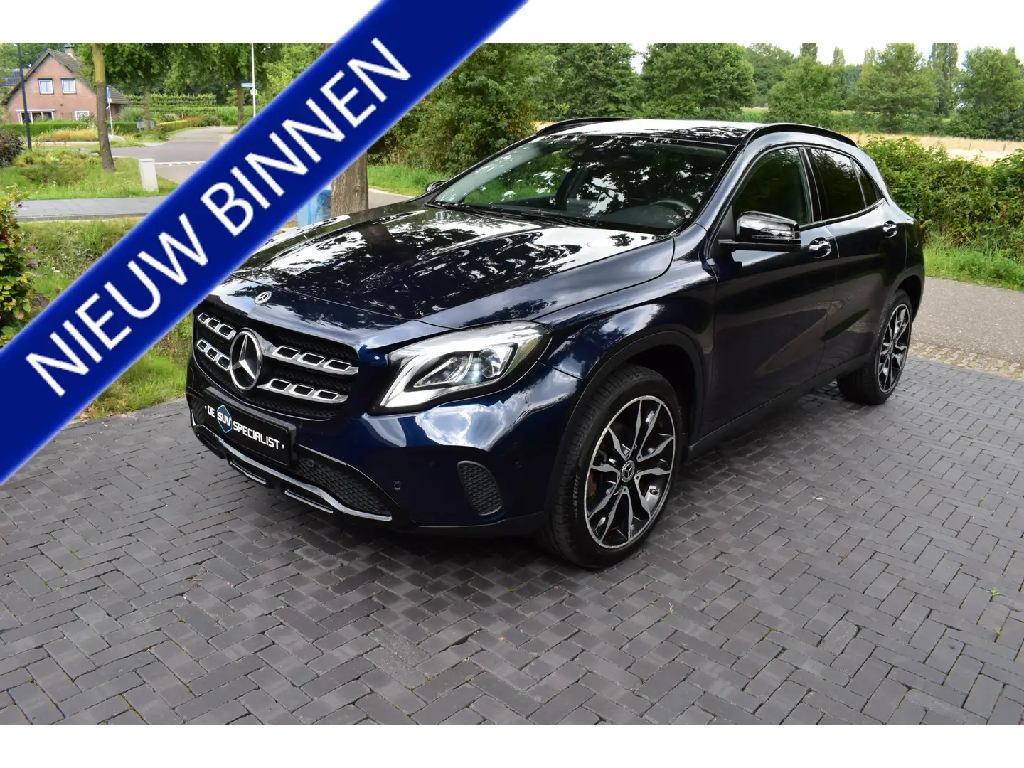 Mercedes-Benz GLA 180 Sport Premium '18 AUT. AMG NIEUWSTAAT! Blauw - 1