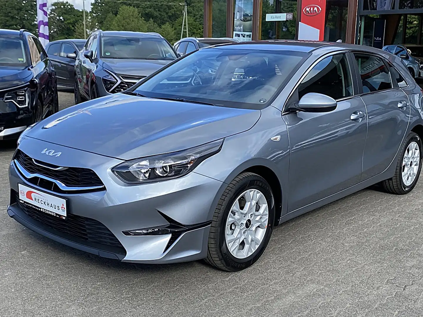 Kia Ceed / cee'd 1.0T 100 VISIOM KOMFORT+ (NAV) Klima Navi Zilver - 2