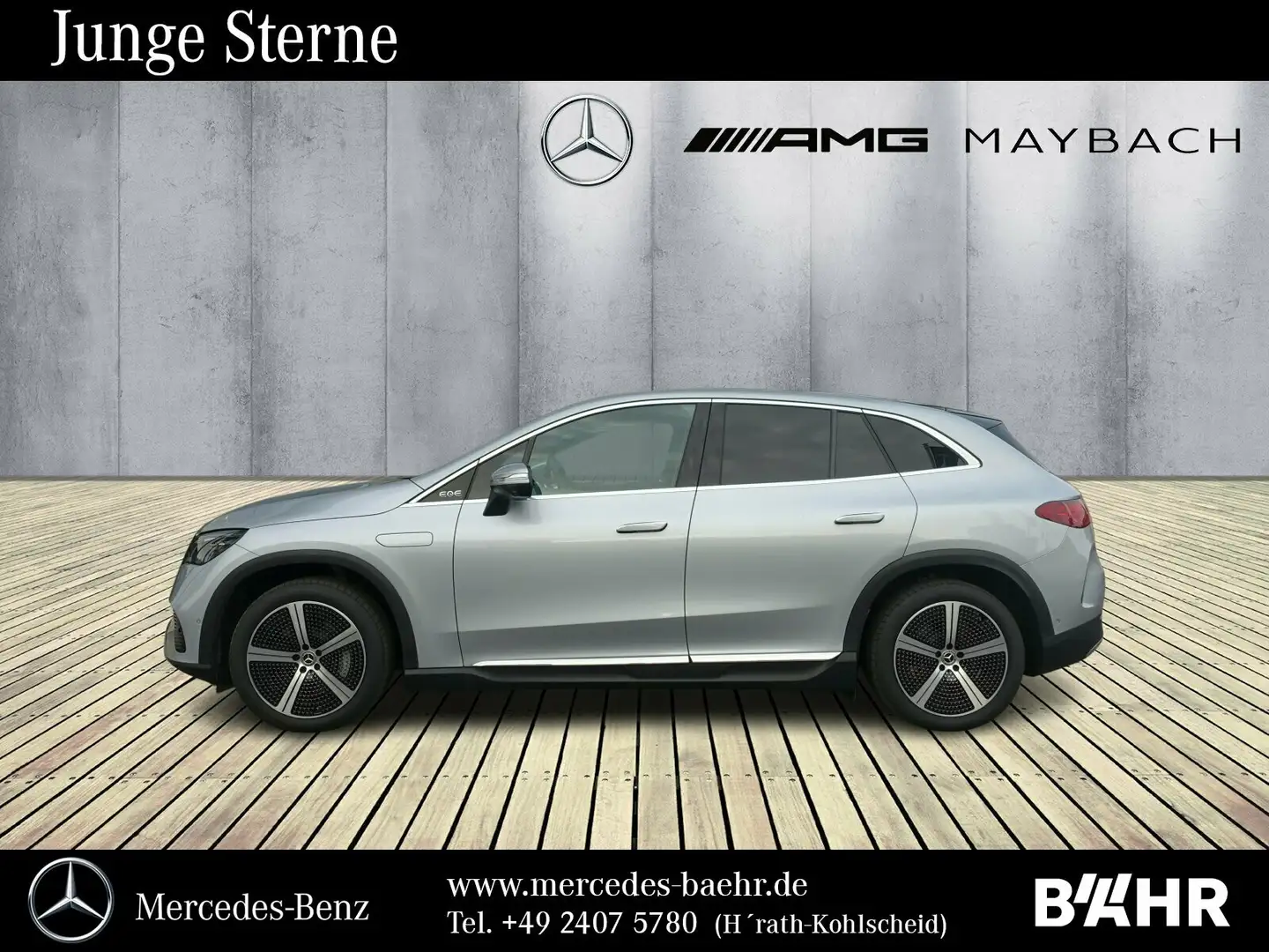 Mercedes-Benz EQE SUV EQE 350+ SUV Pano/360/"Flex-Bonus" - 3.850 Euro! Silber - 2
