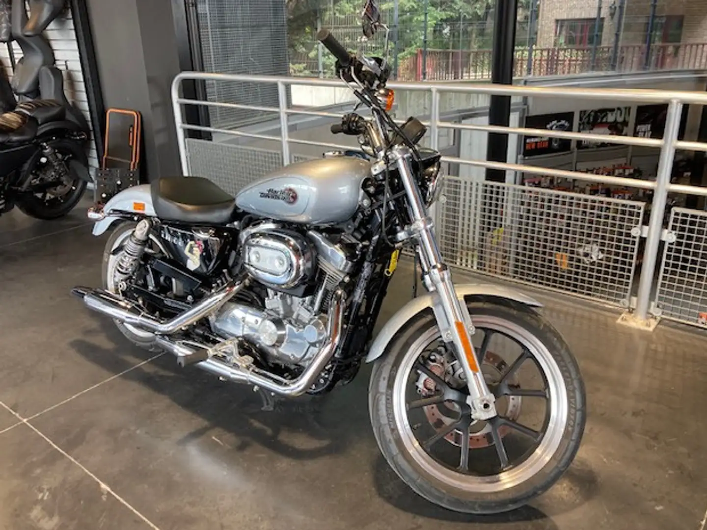 Harley-Davidson Sportster 883 LOW Argintiu - 2