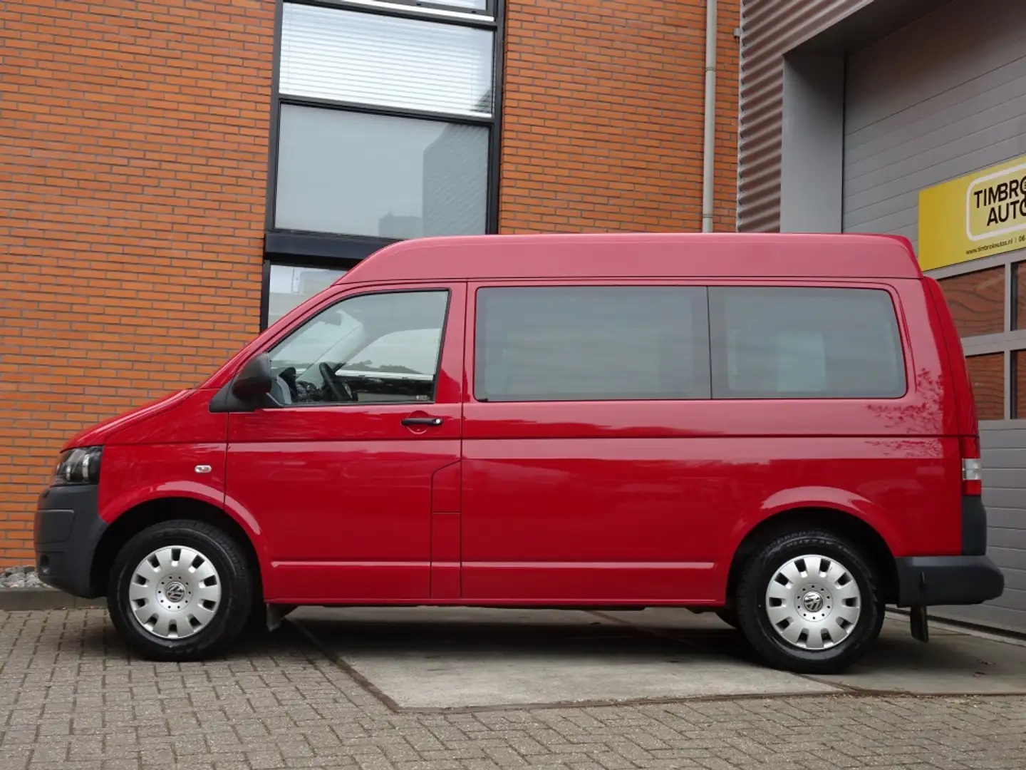 Volkswagen T5 Transporter 2.0 Benzine , Rolstoelbus/ Airco/Cruise/55.000km! Rojo - 2