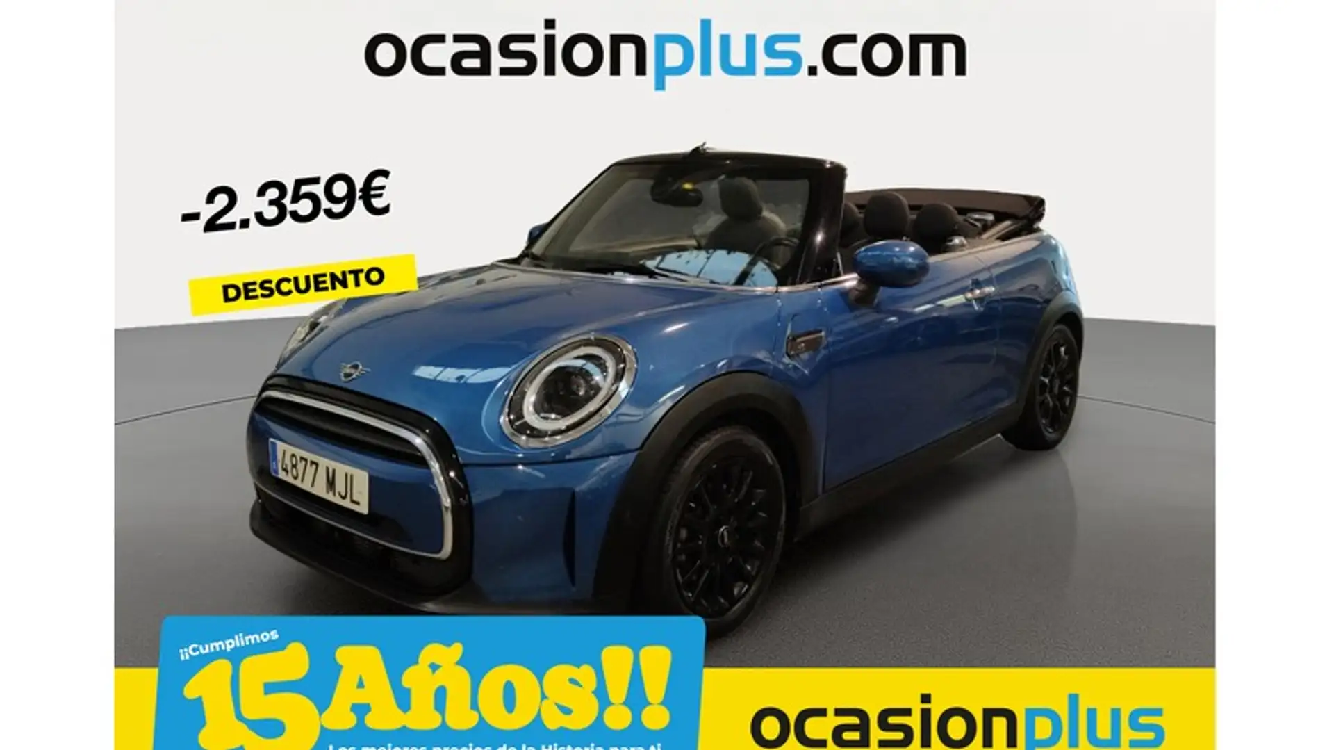 MINI Cooper Cabrio Aut. Bleu - 1