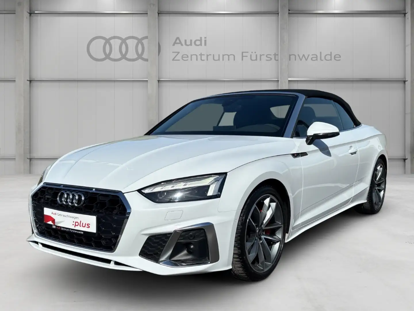 Audi A5 Cabriolet 45 TFSI quattro S tronic S line El. Verd Blanc - 1
