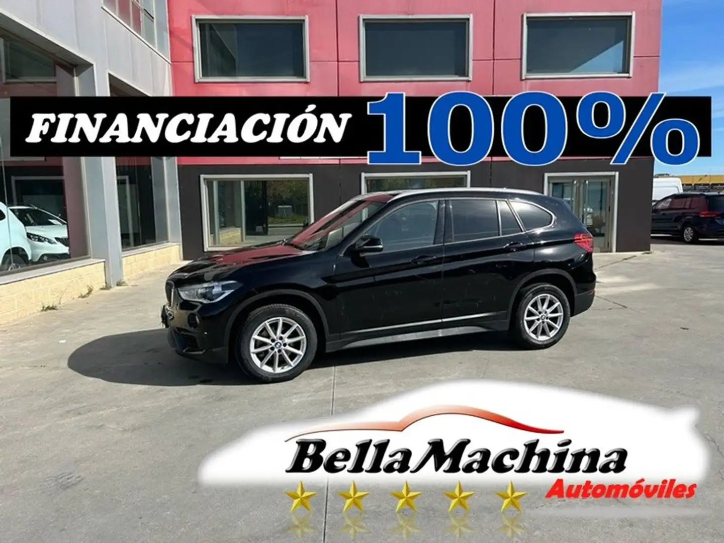 BMW X1 sDrive18d Negro - 1