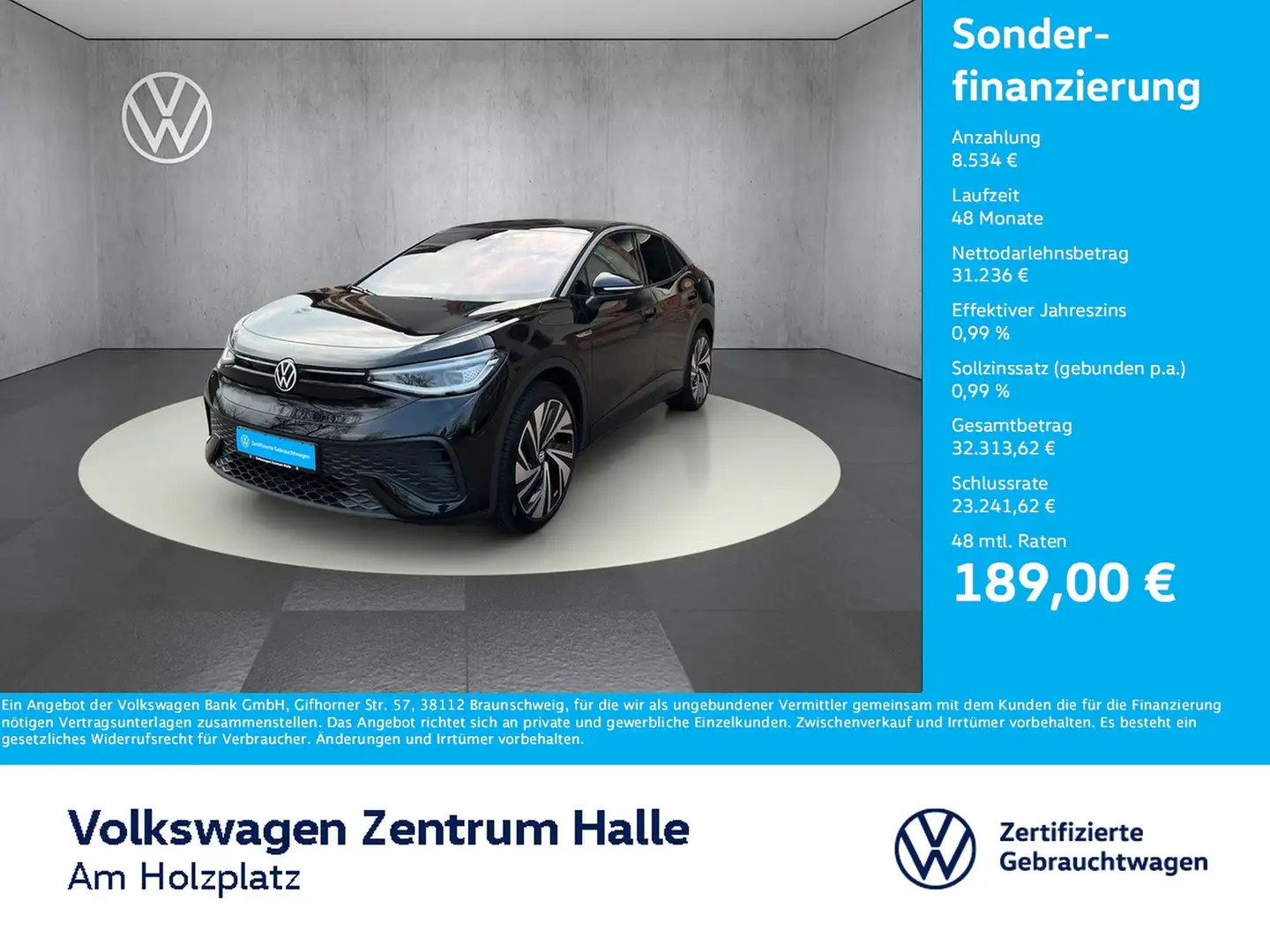 Volkswagen ID.5 Pro Performance 150 kW 77 kWh Schwarz - 1