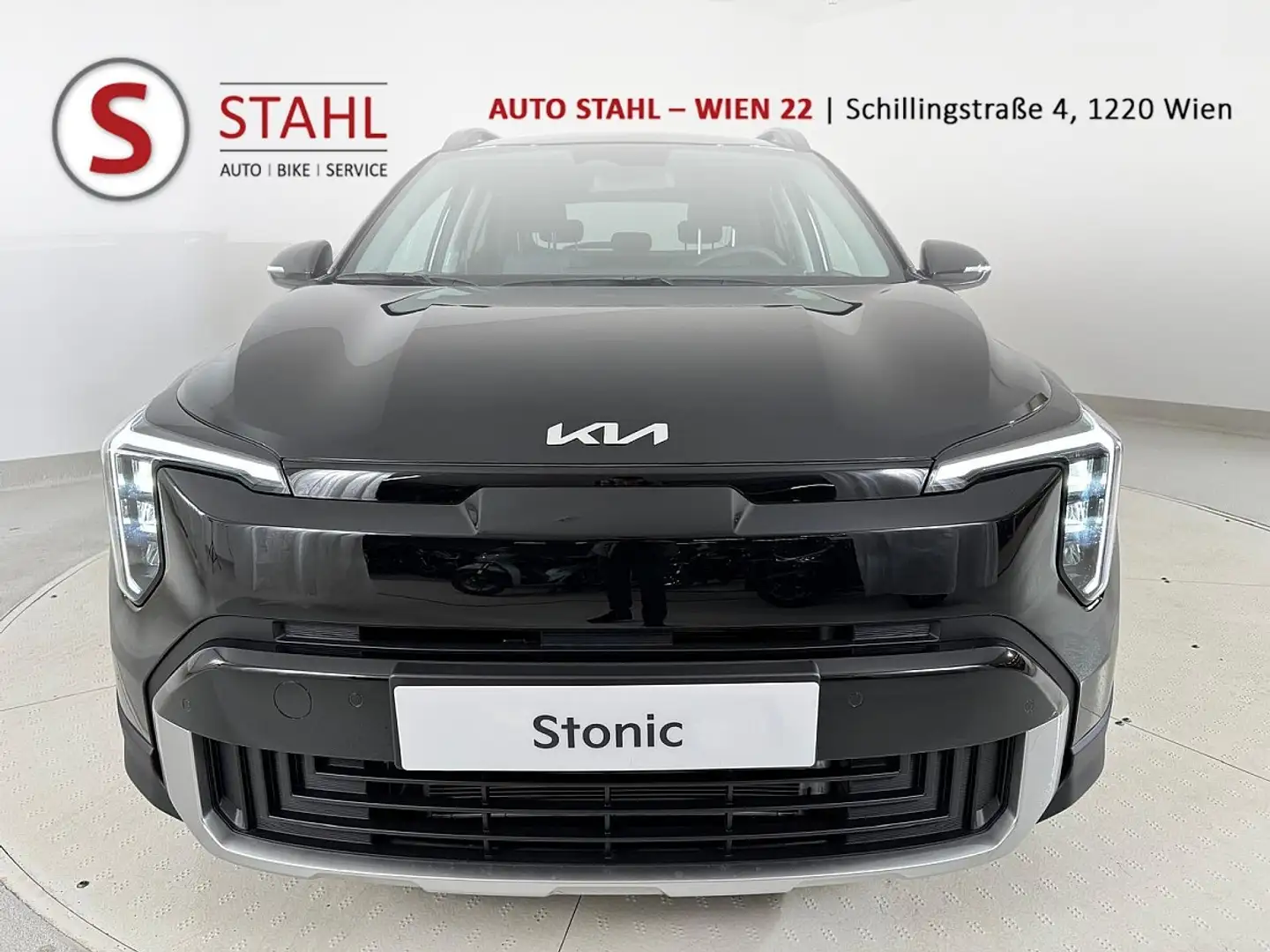Kia Stonic 1,0 TGDI GPF 48V MHEV Silber/DCT7/115/MY26|Stah... Schwarz - 2