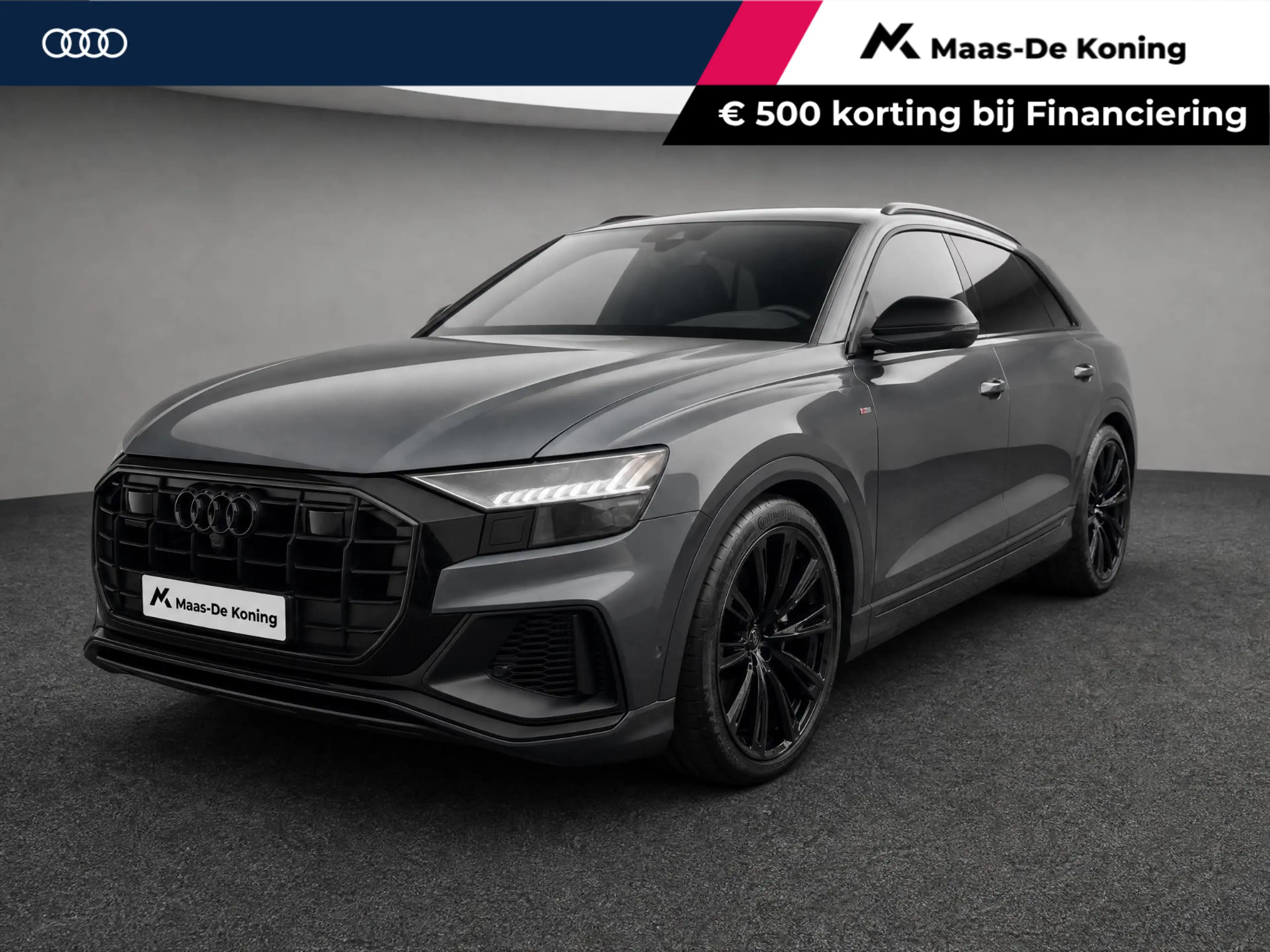 Audi Q8 55 TFSIe 381pk Tiptronic Quattro Pro Line S · Pano