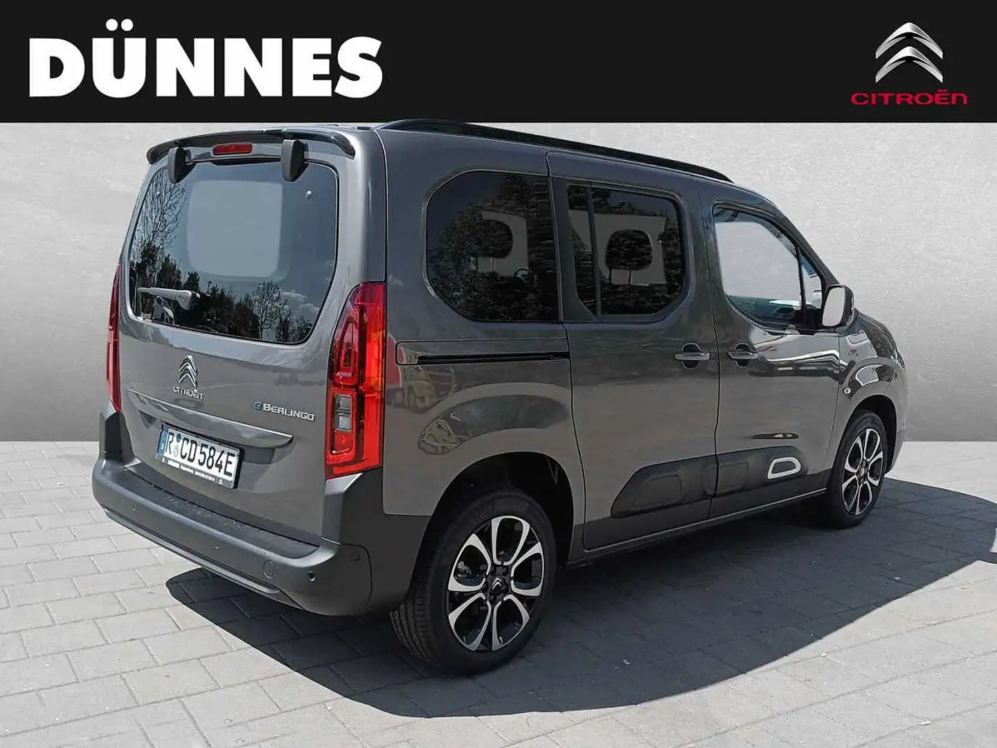 Citroen Berlingo Elektro PKW 136 Grau - 2