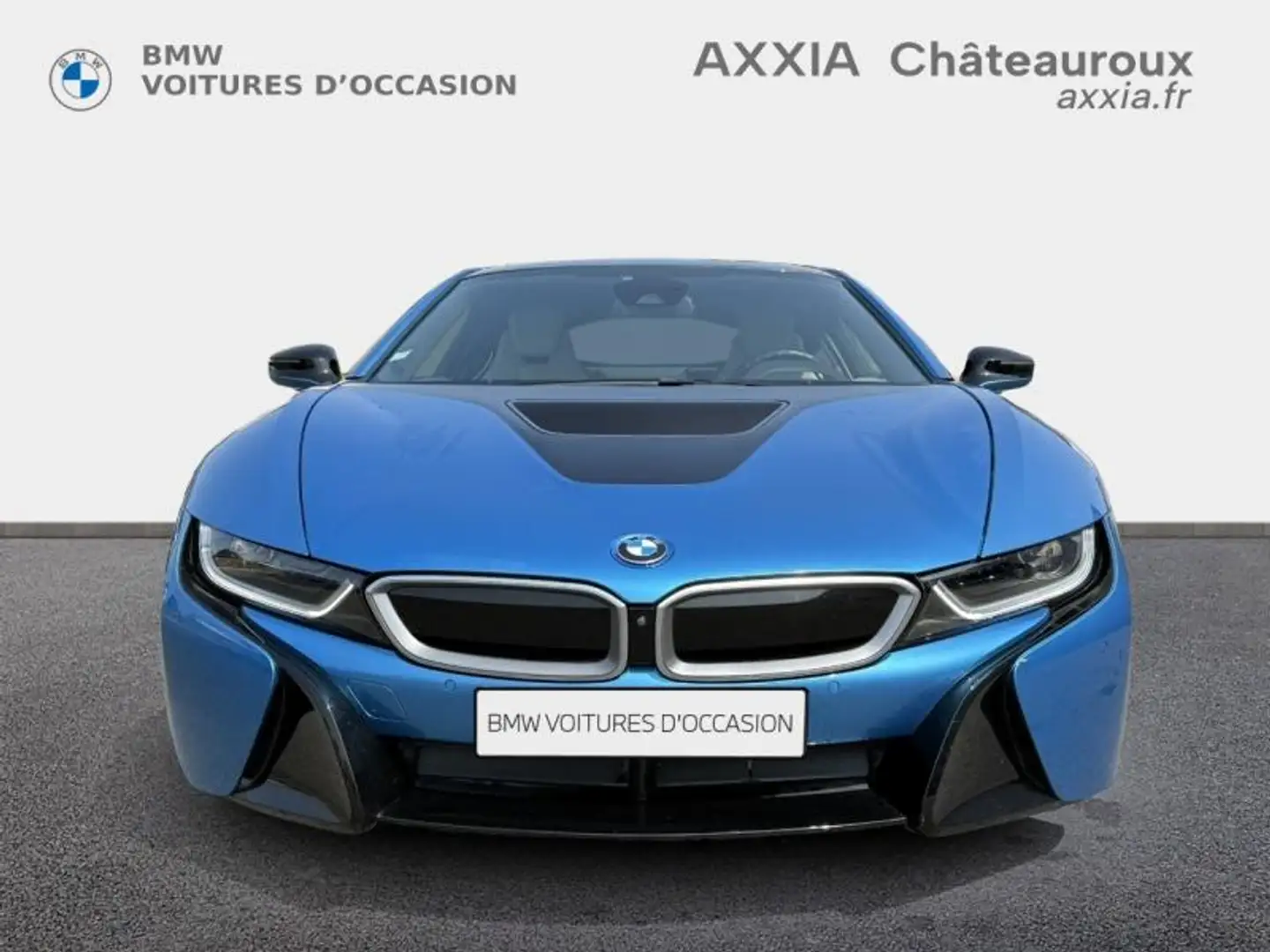 BMW i8 362ch Bleu - 2