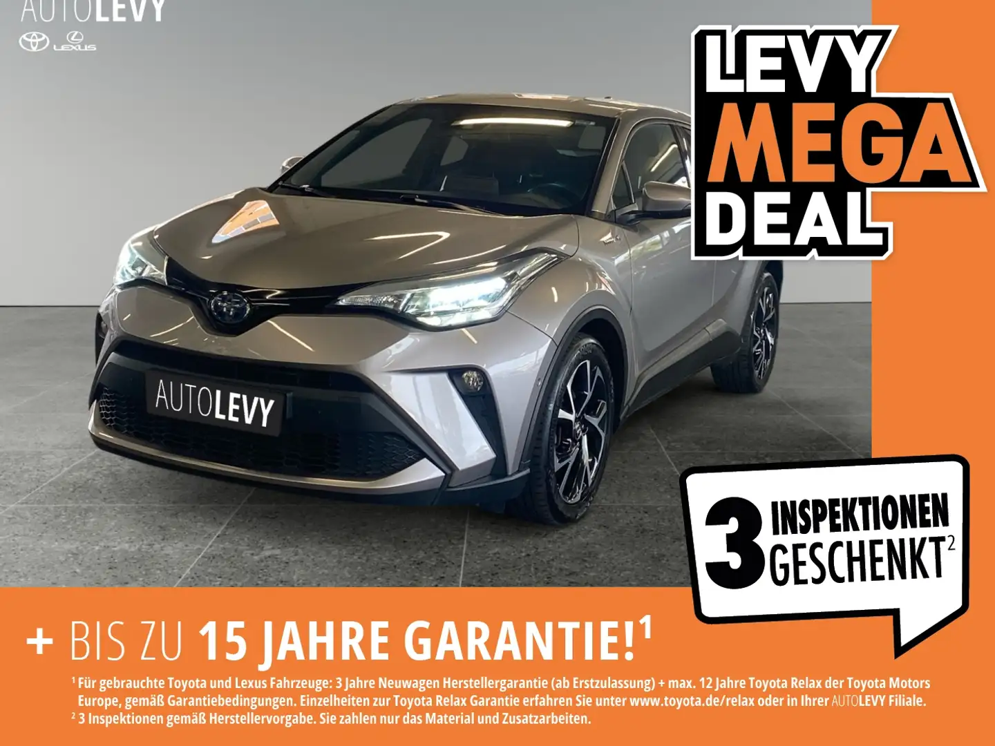 Toyota C-HR 2.0 Hybrid Team D *CARPLAY* Grau - 1