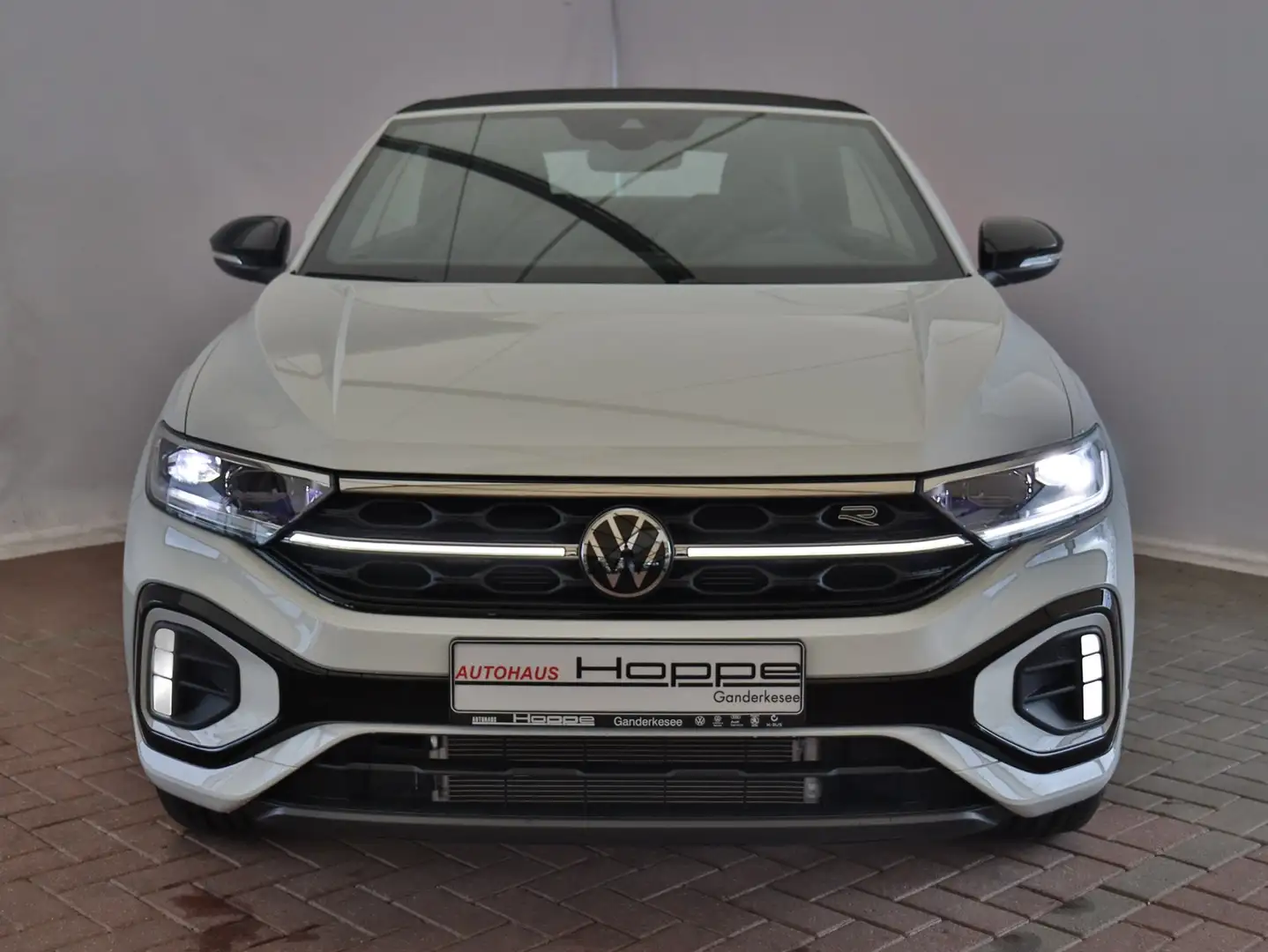 Volkswagen T-Roc Cabriolet R-Line 1.5 l DSG+BLACKSTYLE+KEYLESS+M... Blanc - 2