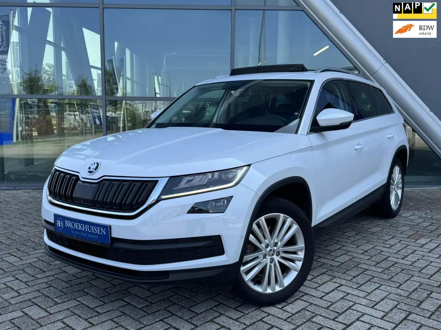 Skoda Kodiaq 1.4 TSI Style Business 7p. Panoramadak / 360 Camer Bianco - 1