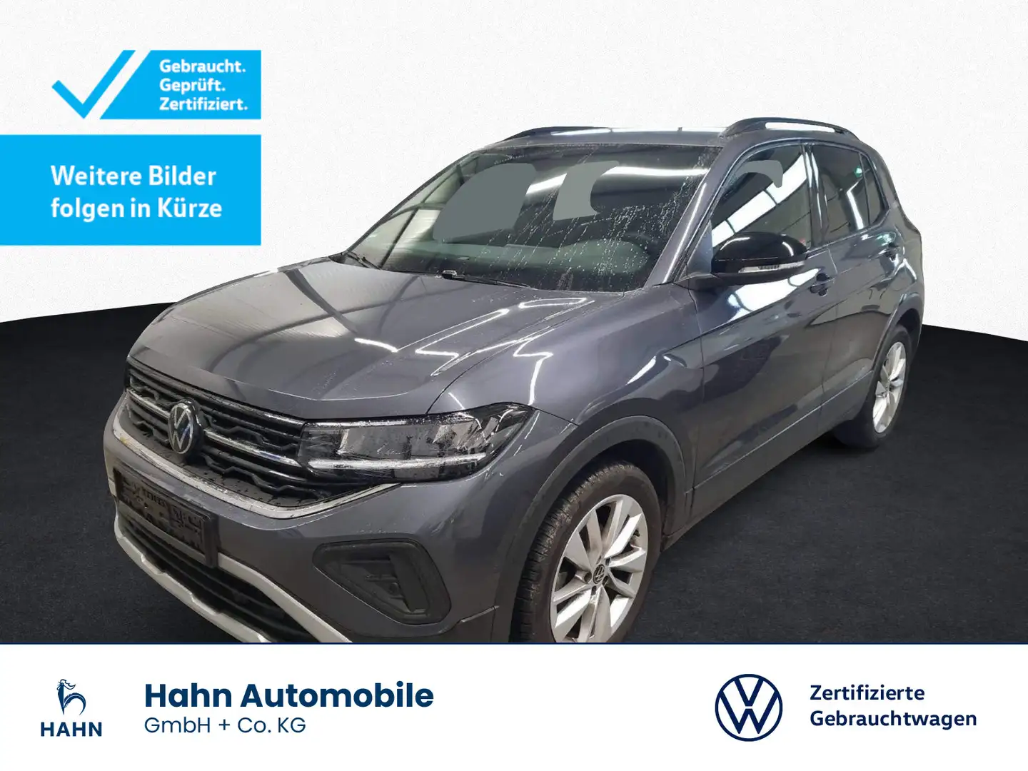 Volkswagen T-Cross 1.0TSI DSG Goal AHK LED Navi PDC Parklen Grau - 1